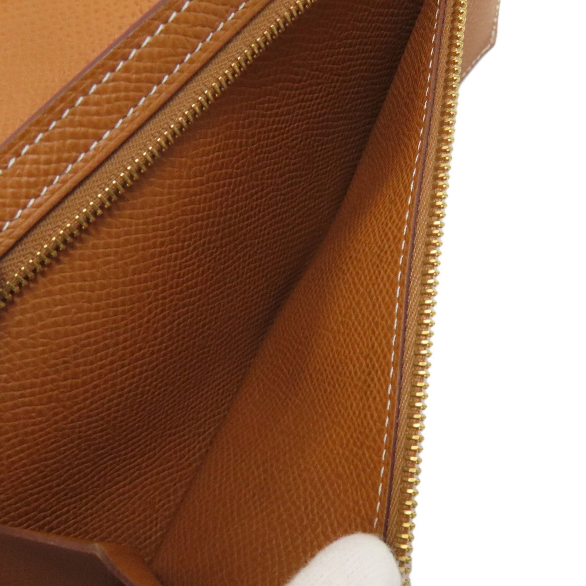 Hermes Hermes Bearn Soufflé Gold Wallet with Hardware, Epsom Leather, Women's Size ONE SIZE - 5 Thumbnail