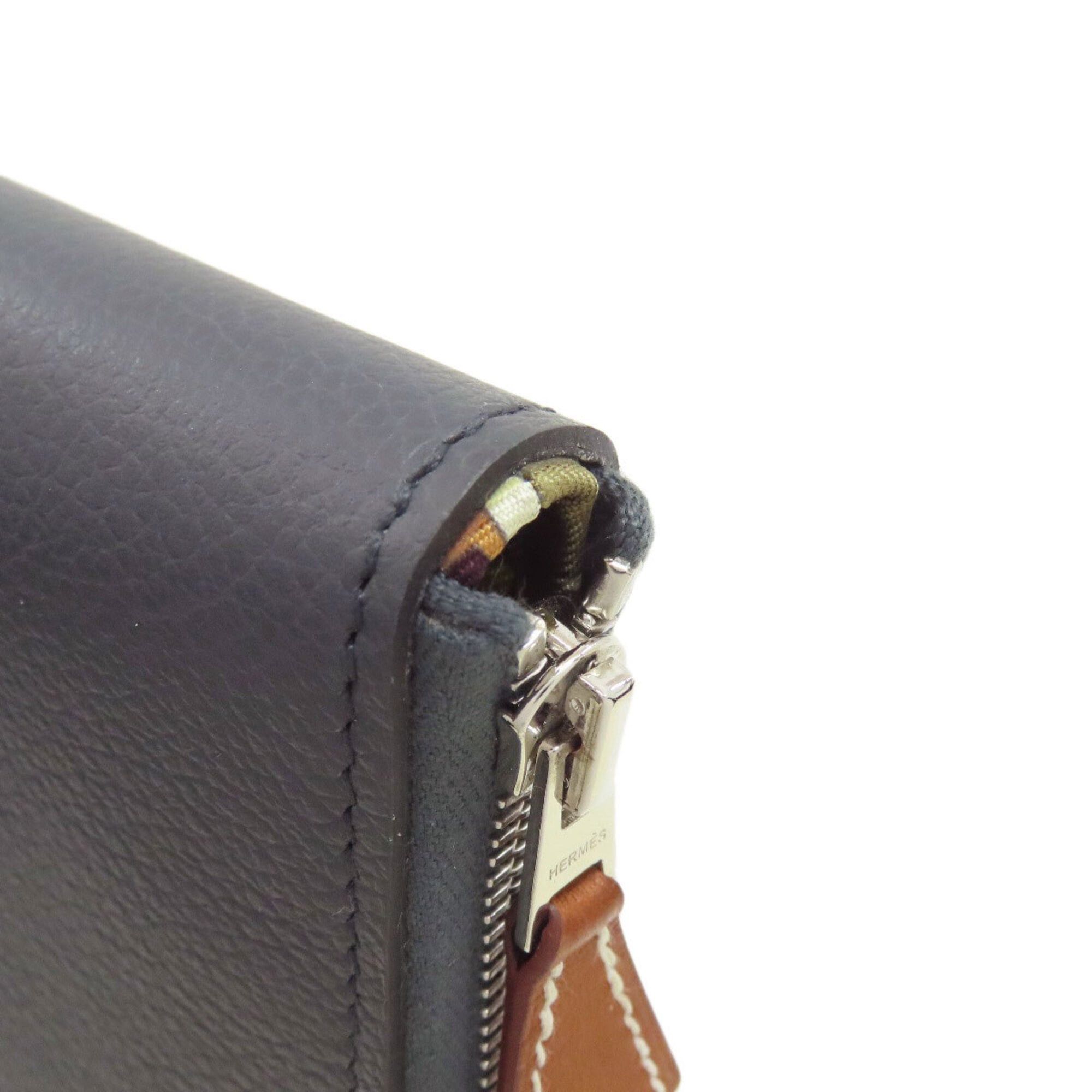 Hermes Hermes Azap Silk In Long Wallet with Silver Hardware, Epsom Leather, Women's Size ONE SIZE - 13 Thumbnail