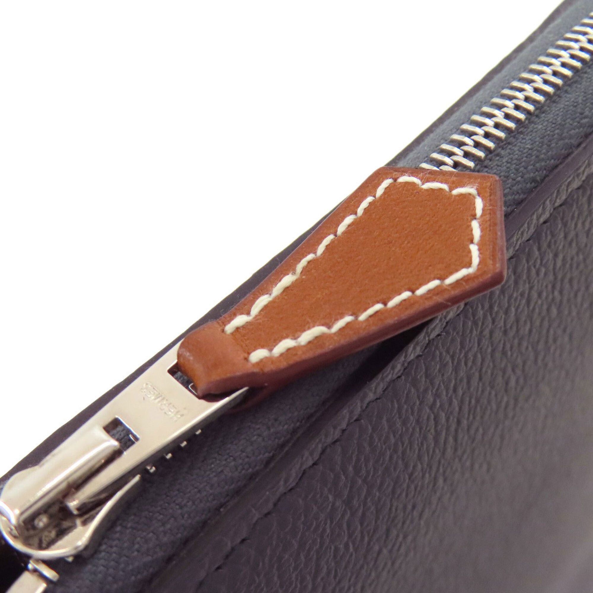 Hermes Hermes Azap Silk In Long Wallet with Silver Hardware, Epsom Leather, Women's Size ONE SIZE - 9 Thumbnail