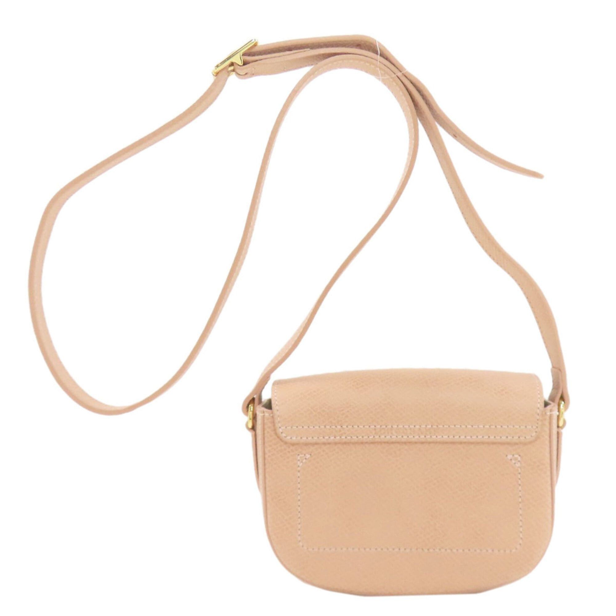 Longchamp Longchamp Logo Shoulder Bag Leather Women's Size ONE SIZE - 2 Thumbnail