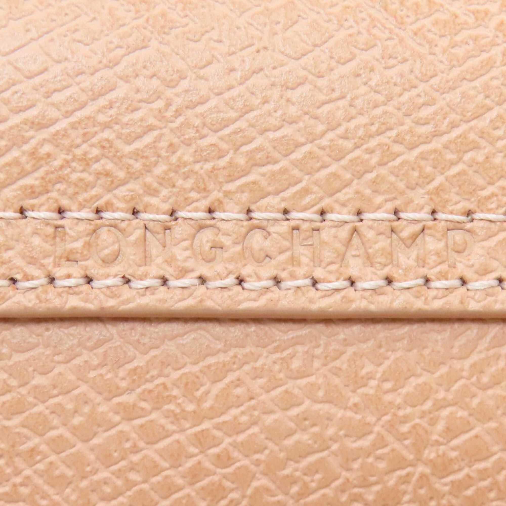 Longchamp Longchamp Logo Shoulder Bag Leather Women's Size ONE SIZE - 7 Thumbnail
