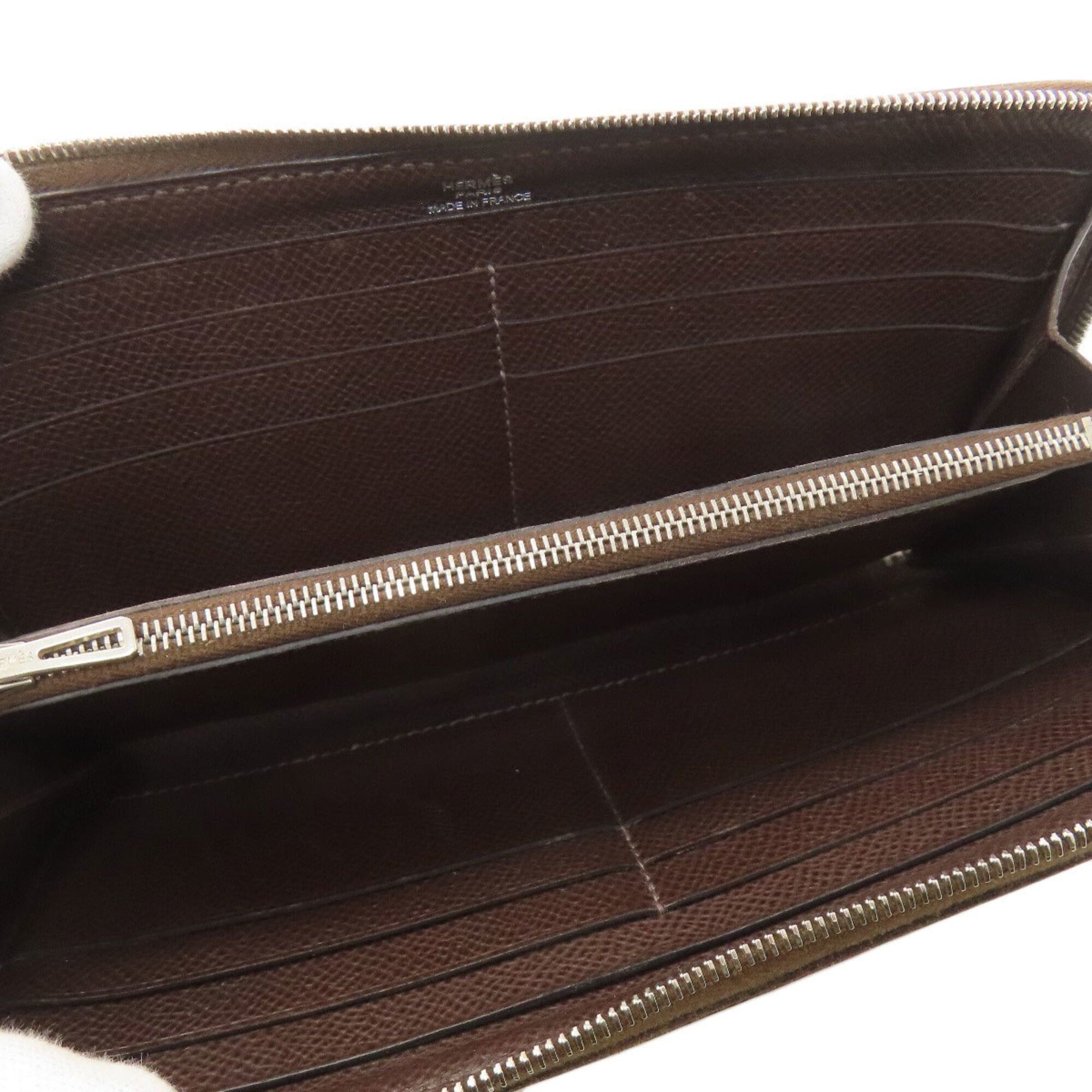 Hermes Hermes Azap Classic Long Wallet with Silver Hardware, Epsom Leather, Women's Size ONE SIZE - 4 Thumbnail