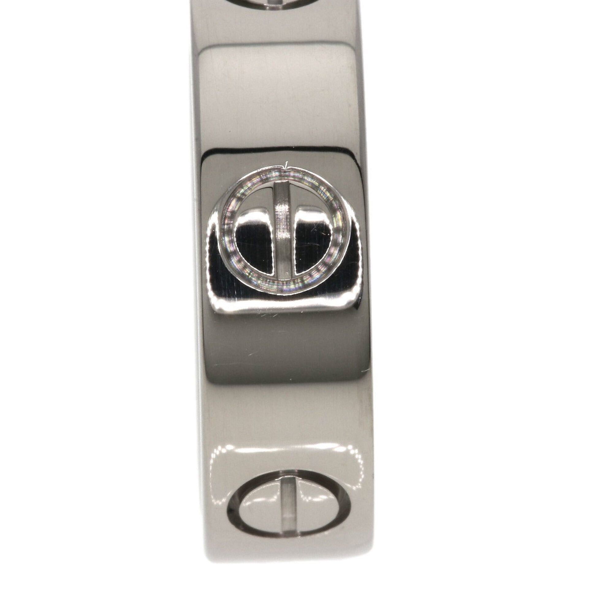 Cartier Cartier Love Ring #53, 18K White Gold, Women's Ring, CARTIER Size ONE SIZE - 6 Thumbnail