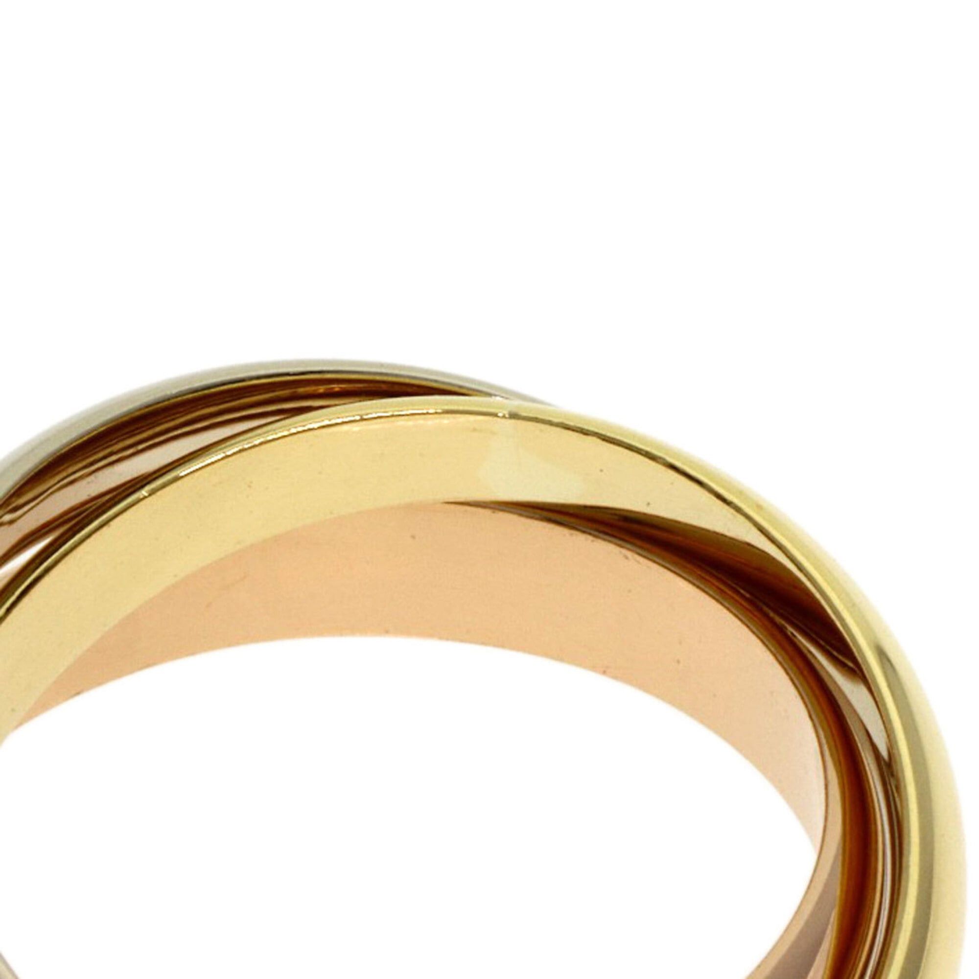 Cartier Cartier Trinity Ring, 18K Yellow Gold/18K White Pink Gold, Women's, CARTIER Size ONE SIZE - 5 Thumbnail