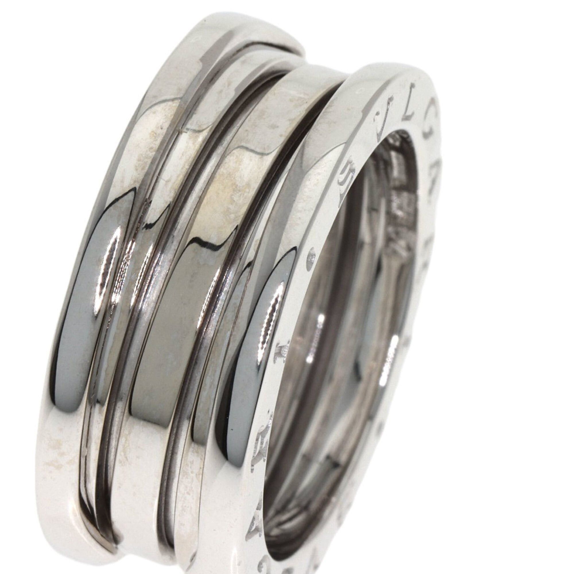 Bvlgari Bvlgari Bulgari B-zero1 3-band ring #54, 18K white gold, women's ring. Size ONE SIZE - 6 Thumbnail