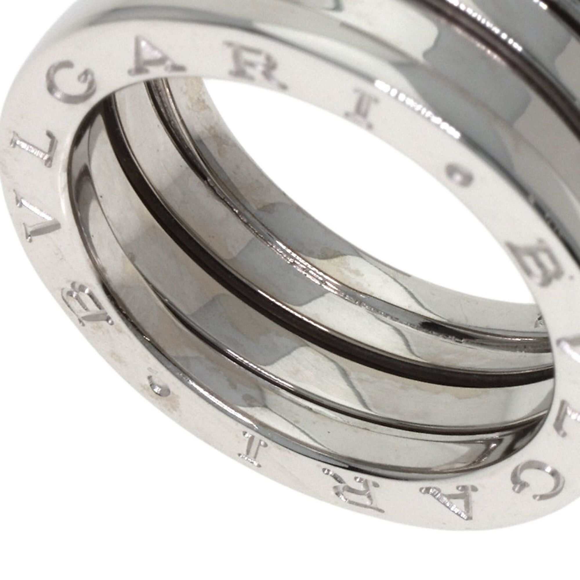 Bvlgari Bvlgari Bulgari B-zero1 3-band ring #54, 18K white gold, women's ring. Size ONE SIZE - 7 Thumbnail