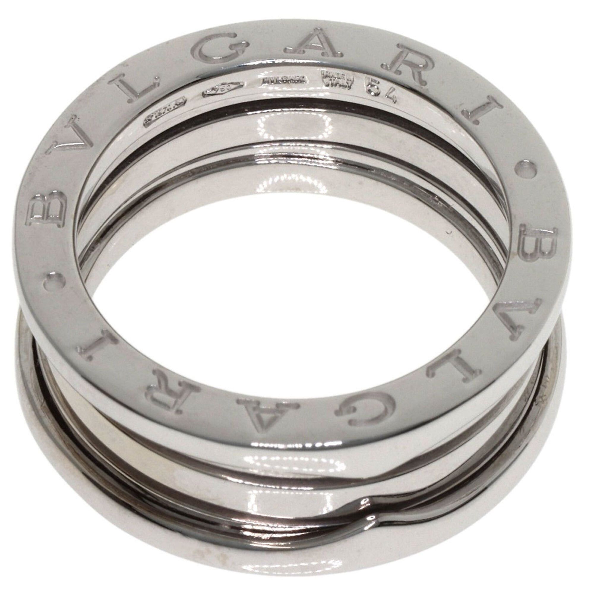 Bvlgari Bvlgari Bulgari B-zero1 3-band ring #54, 18K white gold, women's ring. Size ONE SIZE - 4 Thumbnail