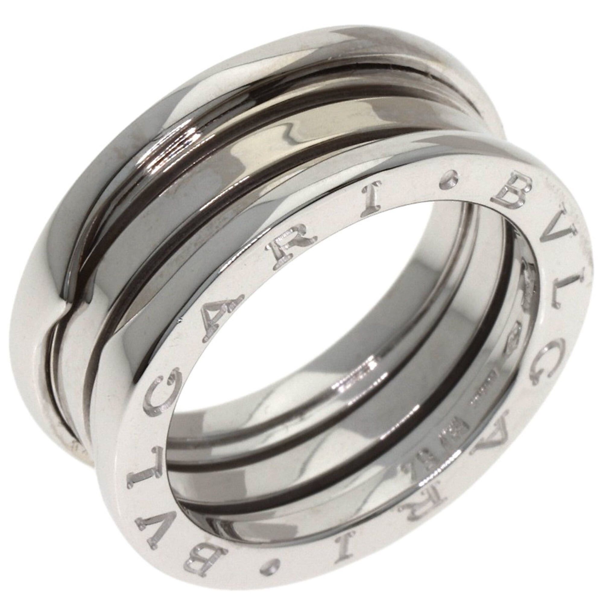 Bvlgari Bvlgari Bulgari B-zero1 3-band ring #54, 18K white gold, women's ring. Size ONE SIZE - 2 Thumbnail