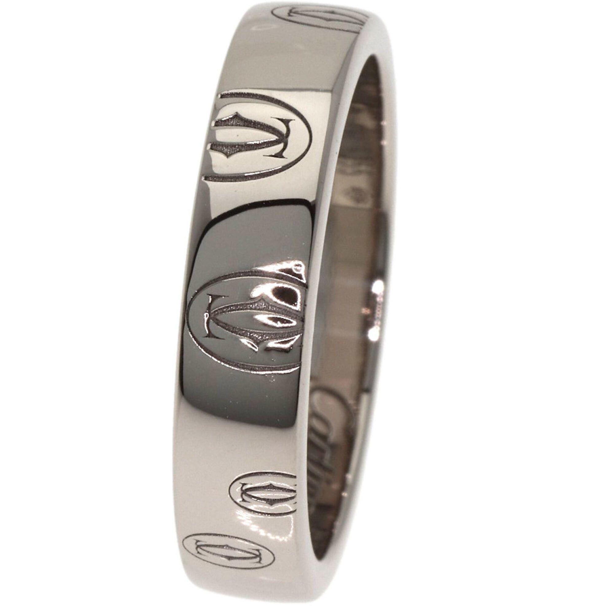 Cartier Cartier Happy Birthday #48 Ring, 18K White Gold, Women's, CARTIER Size ONE SIZE - 6 Thumbnail