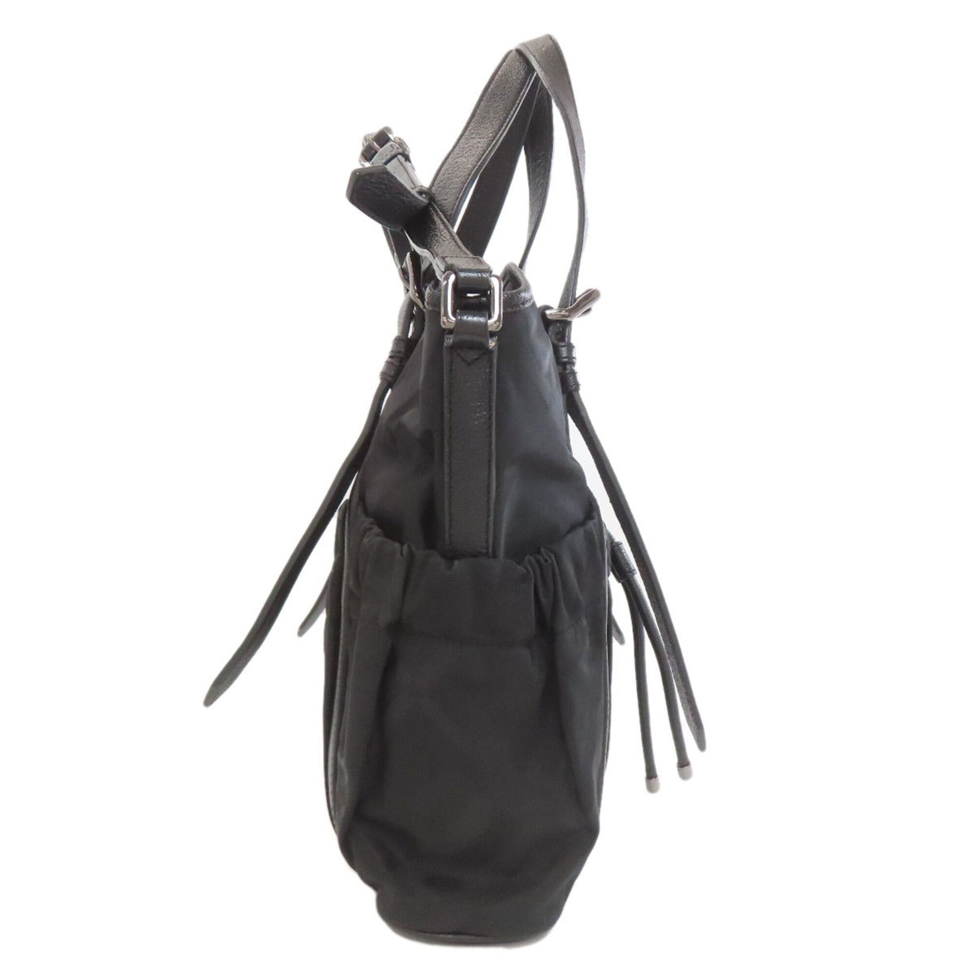 Burberry Burberry Check Pattern 2-Way Tote Bag, Nylon, Women's BURBERRY Size ONE SIZE - 3 Thumbnail