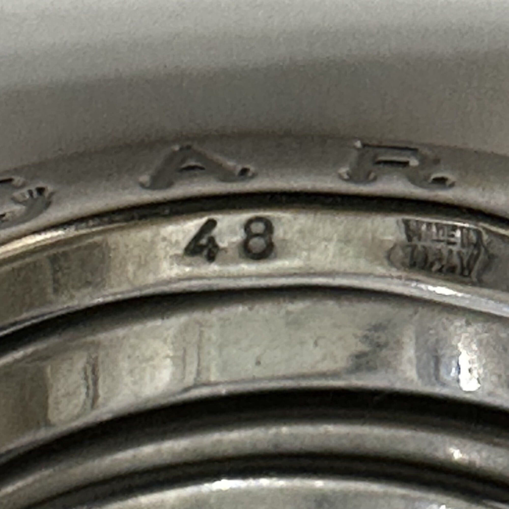 Bvlgari BVLGARI B-zero1 ring, size #48, 18K white gold, 800g, women's. Size ONE SIZE - 8 Thumbnail