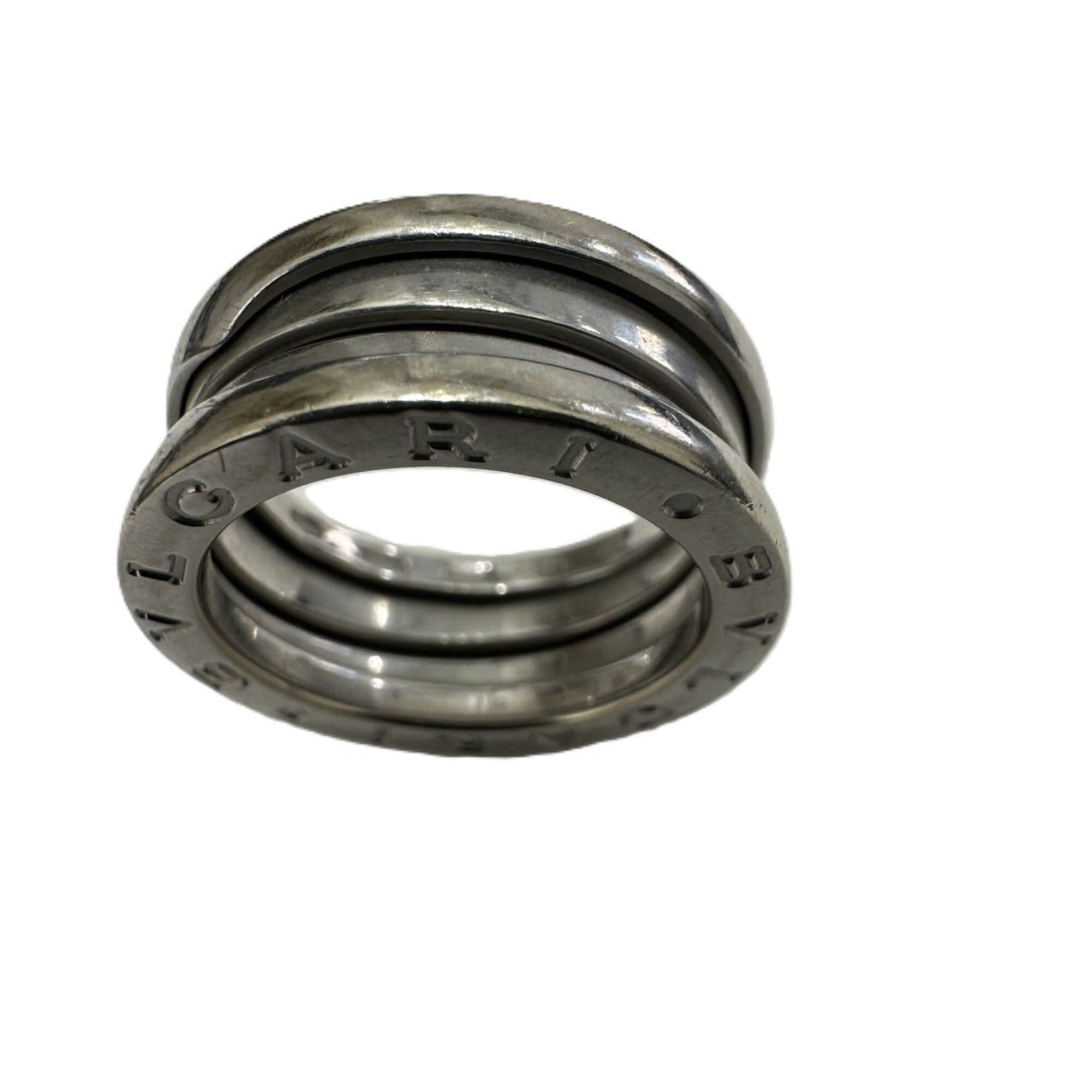 Bvlgari BVLGARI B-zero1 ring, size #48, 18K white gold, 800g, women's. Size ONE SIZE - 10 Thumbnail