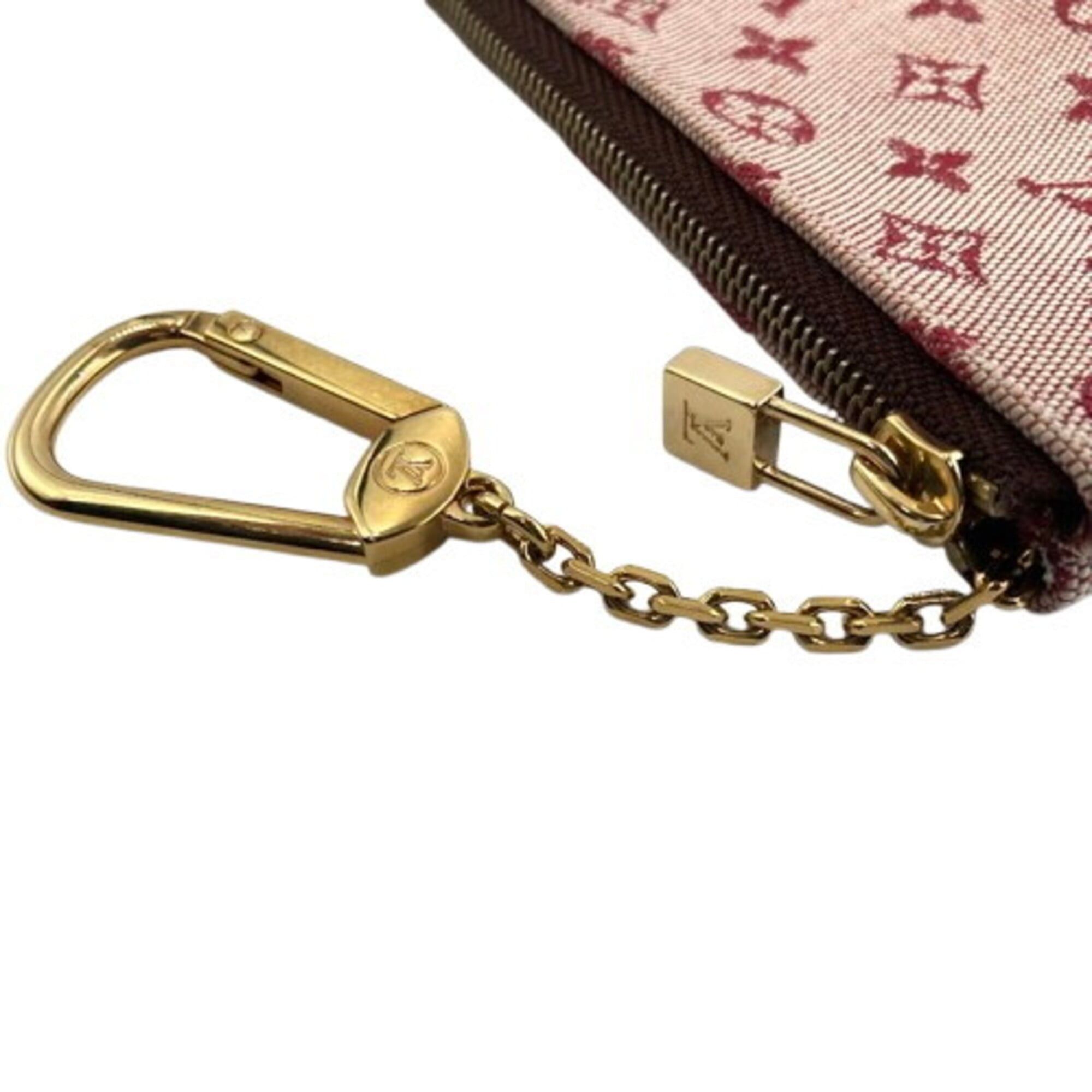 Louis Vuitton Louis Vuitton Pochette Clé Monogram Mini Lin M92237 Wallet Size ONE SIZE - 6 Thumbnail