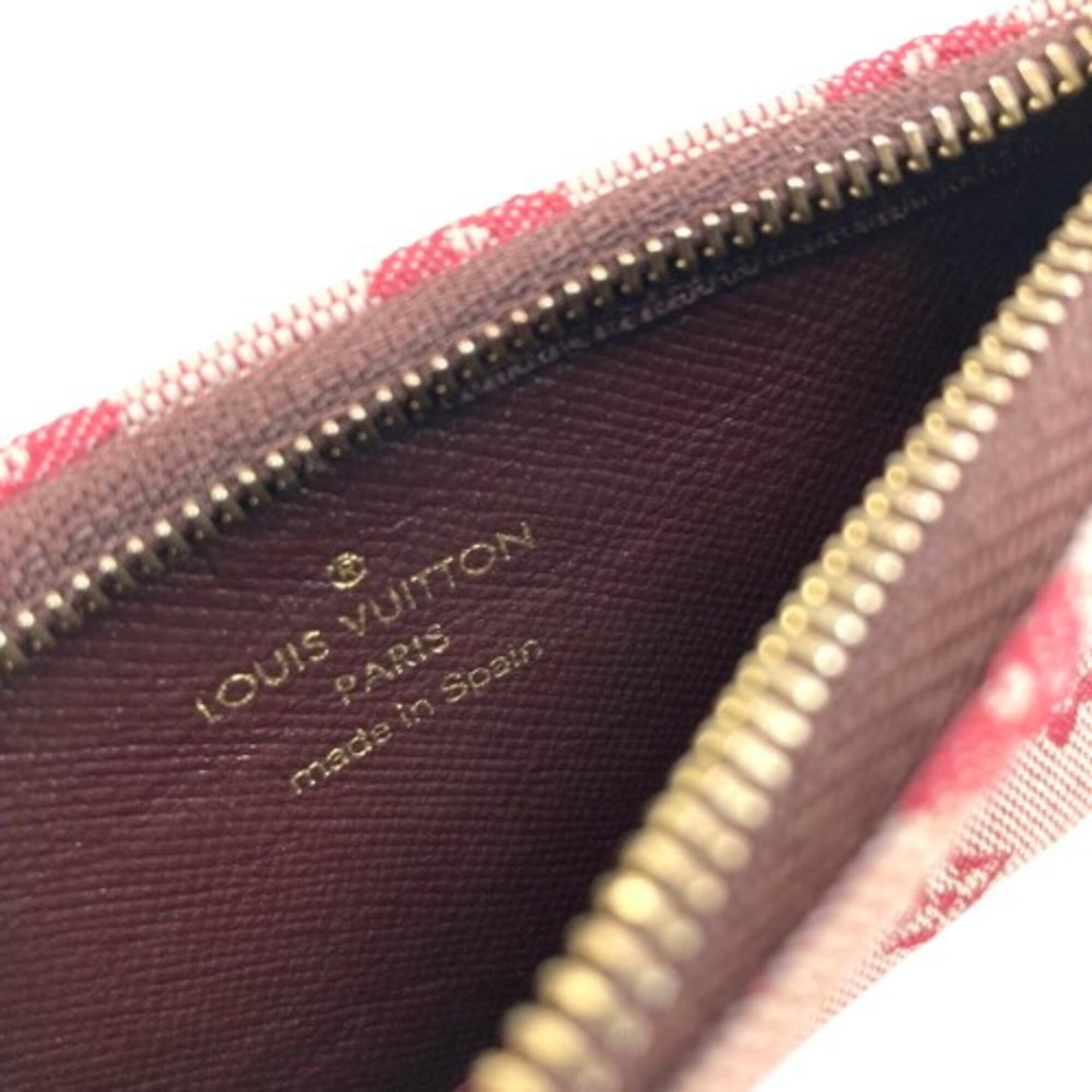 Louis Vuitton Louis Vuitton Pochette Clé Monogram Mini Lin M92237 Wallet Size ONE SIZE - 8 Thumbnail