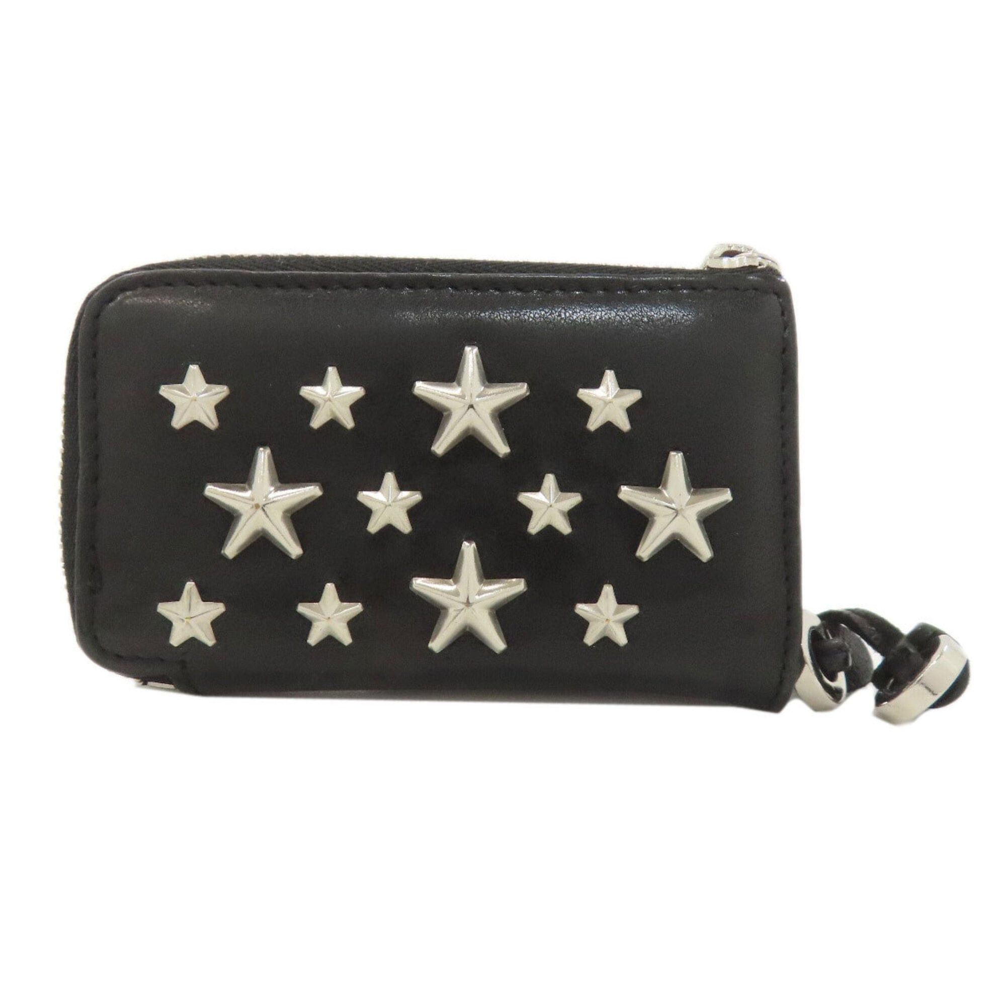 Jimmy Choo Jimmy Choo Star Motif Leather Coin Case for Women Size ONE SIZE - 2 Thumbnail