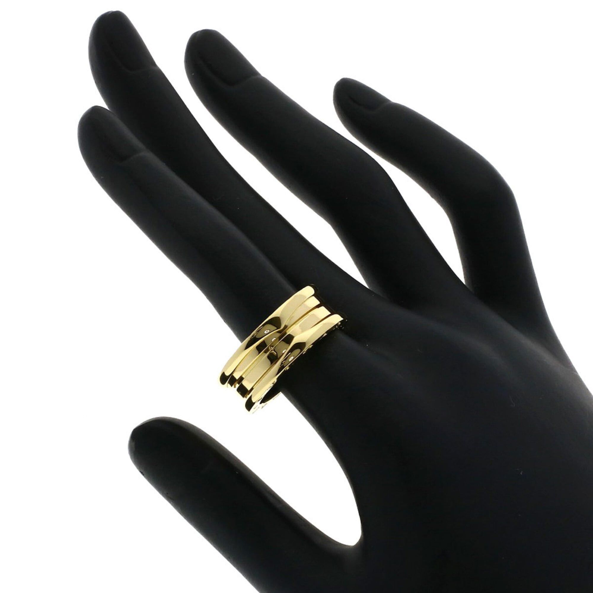 Bvlgari BVLGARI B-zero1 2-band ring #58, 18K yellow gold, women's. Size ONE SIZE - 6 Thumbnail