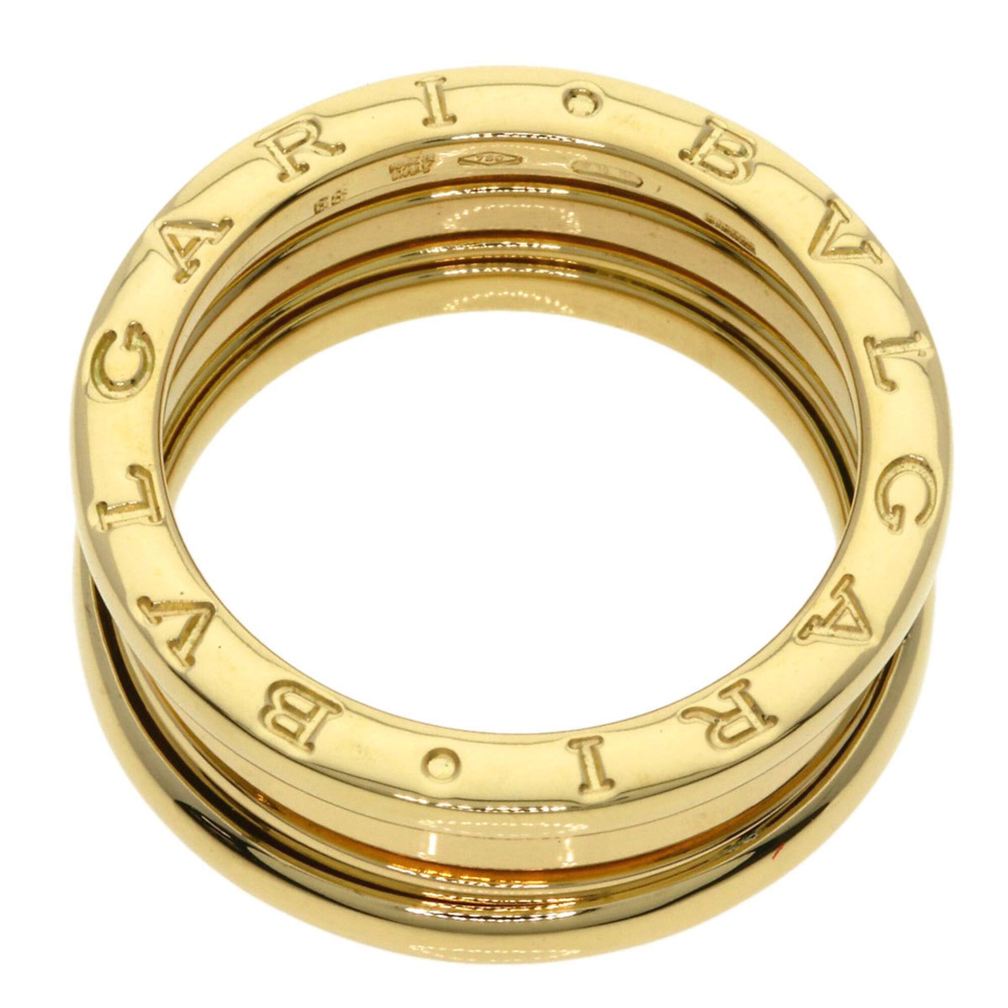 Bvlgari BVLGARI B-zero1 2-band ring #58, 18K yellow gold, women's. Size ONE SIZE - 4 Thumbnail