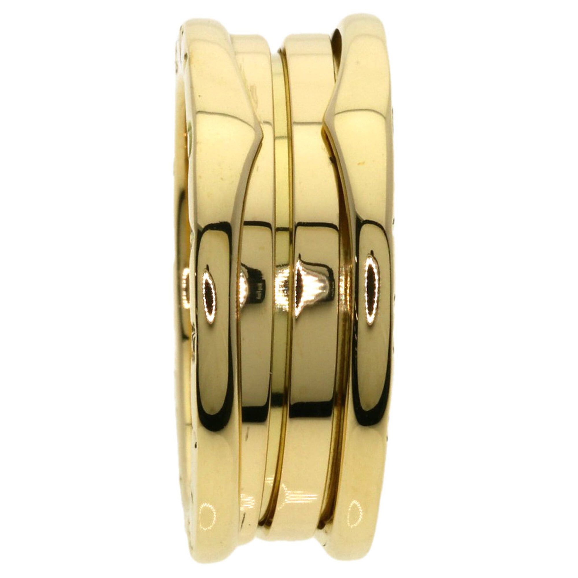 Bvlgari BVLGARI B-zero1 2-band ring #58, 18K yellow gold, women's. Size ONE SIZE - 3 Thumbnail