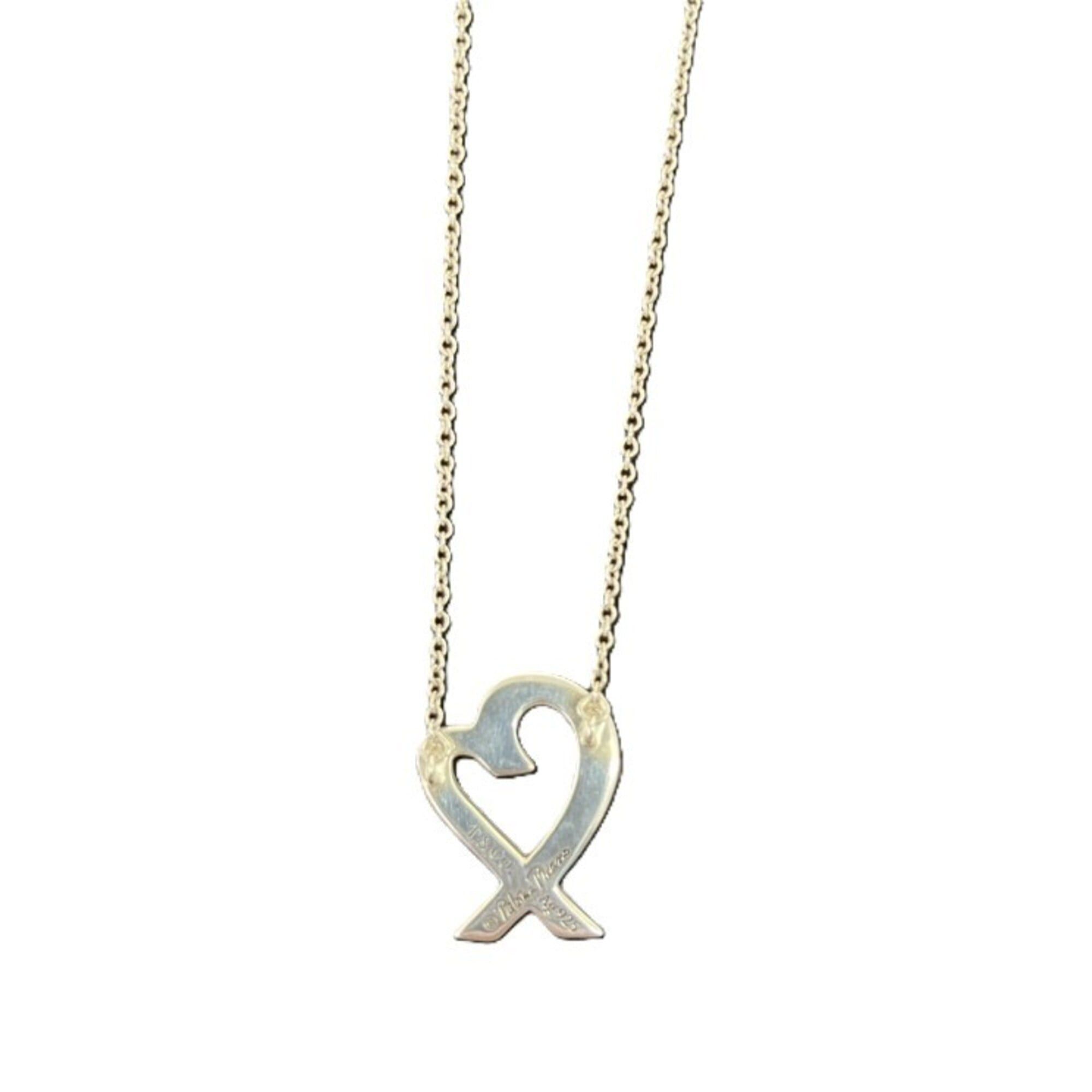 Tiffany & Co. Tiffany & Co. Loving Heart Necklace, 2.5g, Sterling Silver 925 Size ONE SIZE - 2 Thumbnail