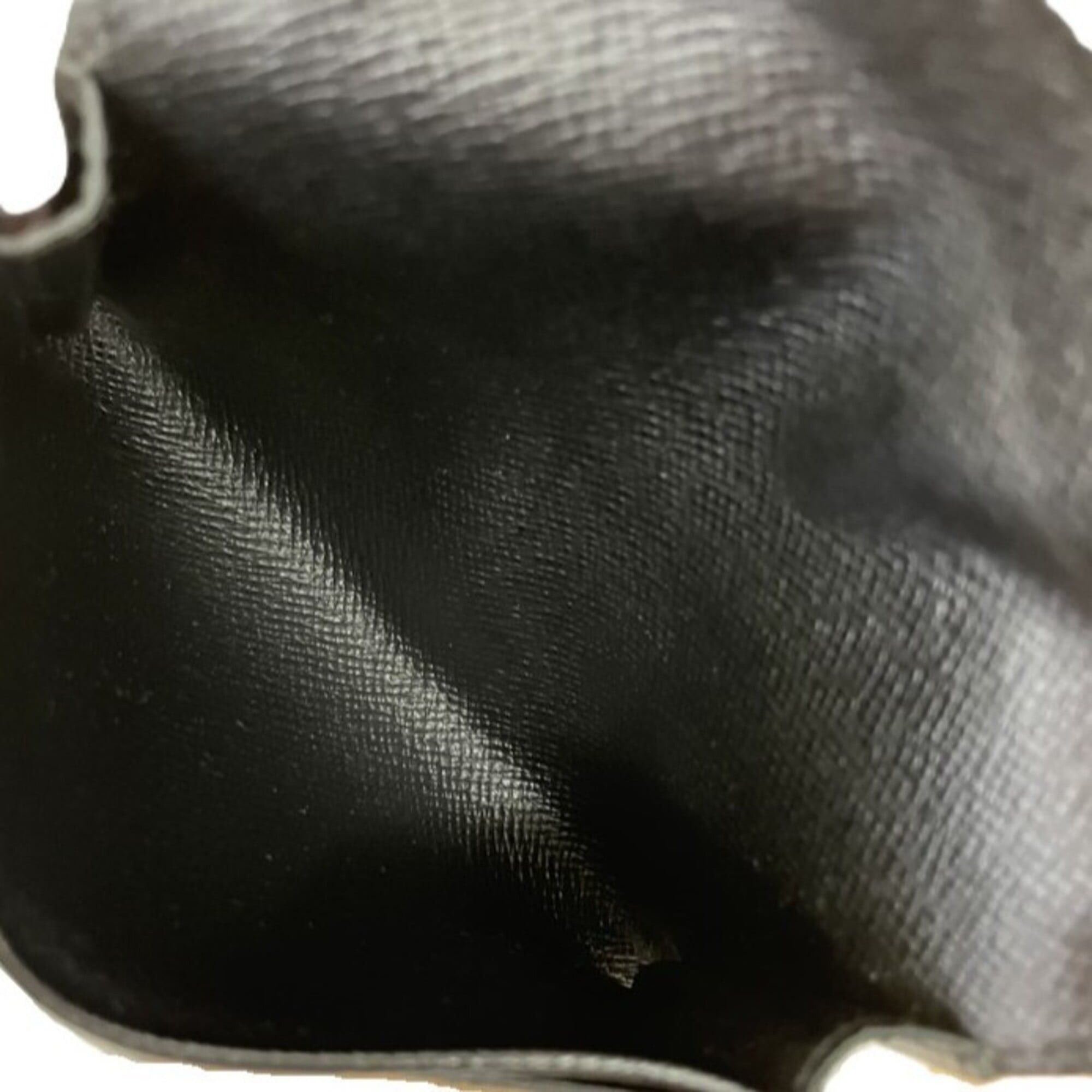 Louis Vuitton Louis Vuitton M30922 Card Case, Black, with Initials Size ONE SIZE - 7 Thumbnail