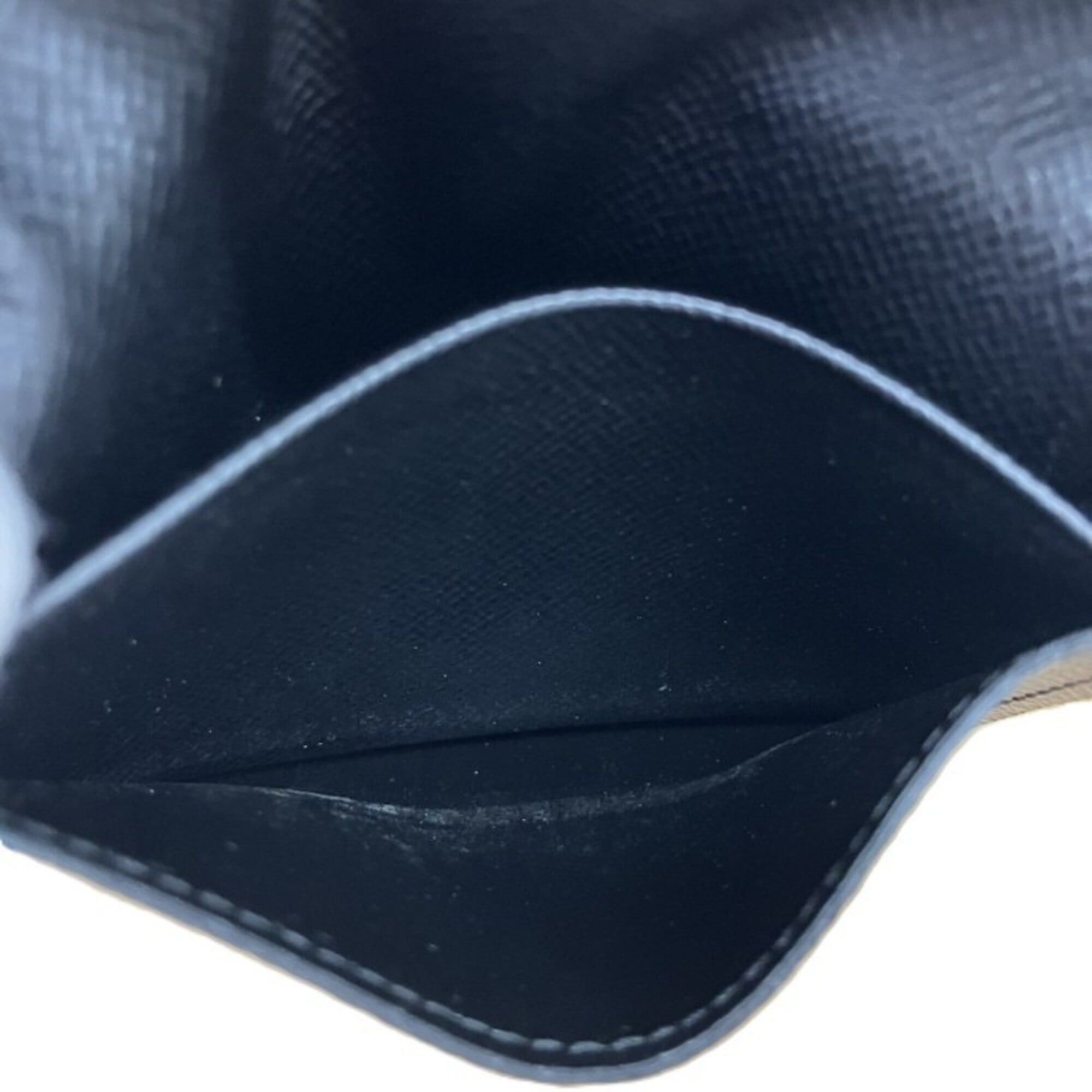 Louis Vuitton Louis Vuitton M30922 Card Case, Black, with Initials Size ONE SIZE - 8 Thumbnail