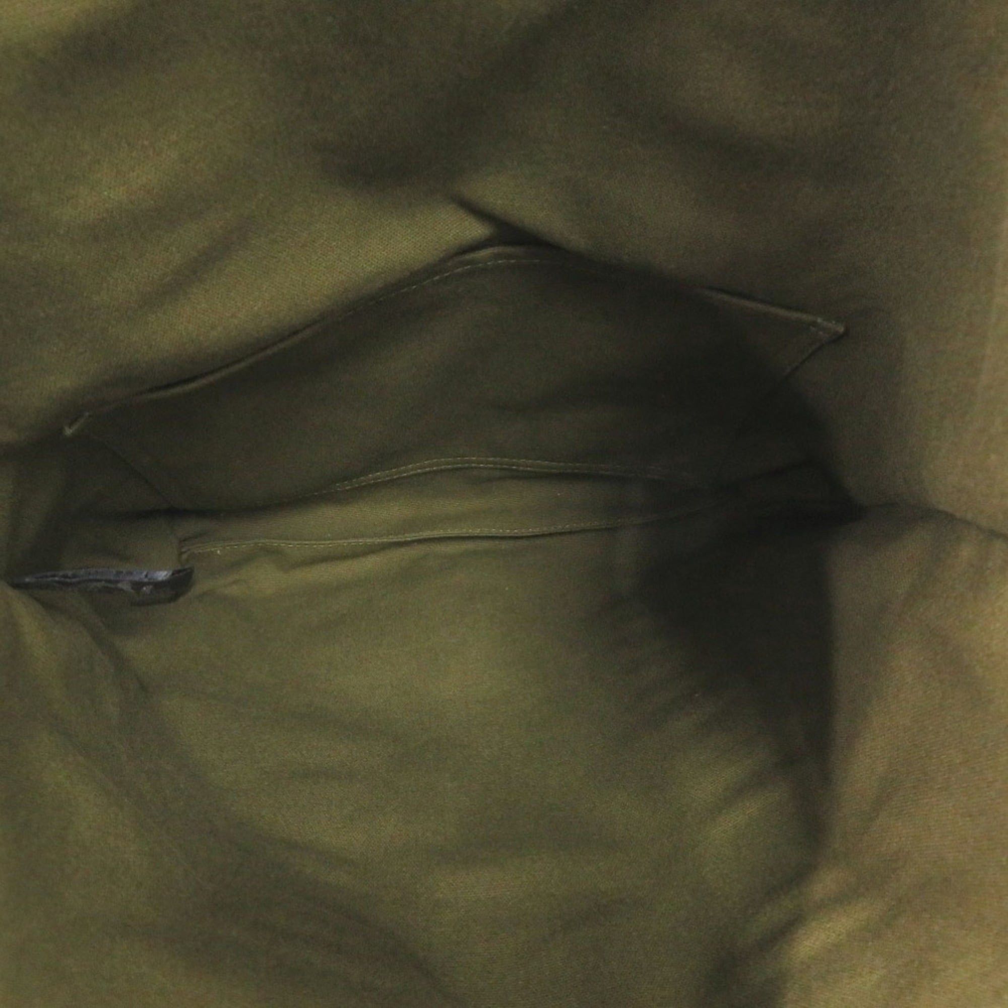 Hermes Excellent condition Hermes Fourre-Tout Cabas cotton khaki tote bag 0036HERMES Size ONE SIZE - 6 Thumbnail