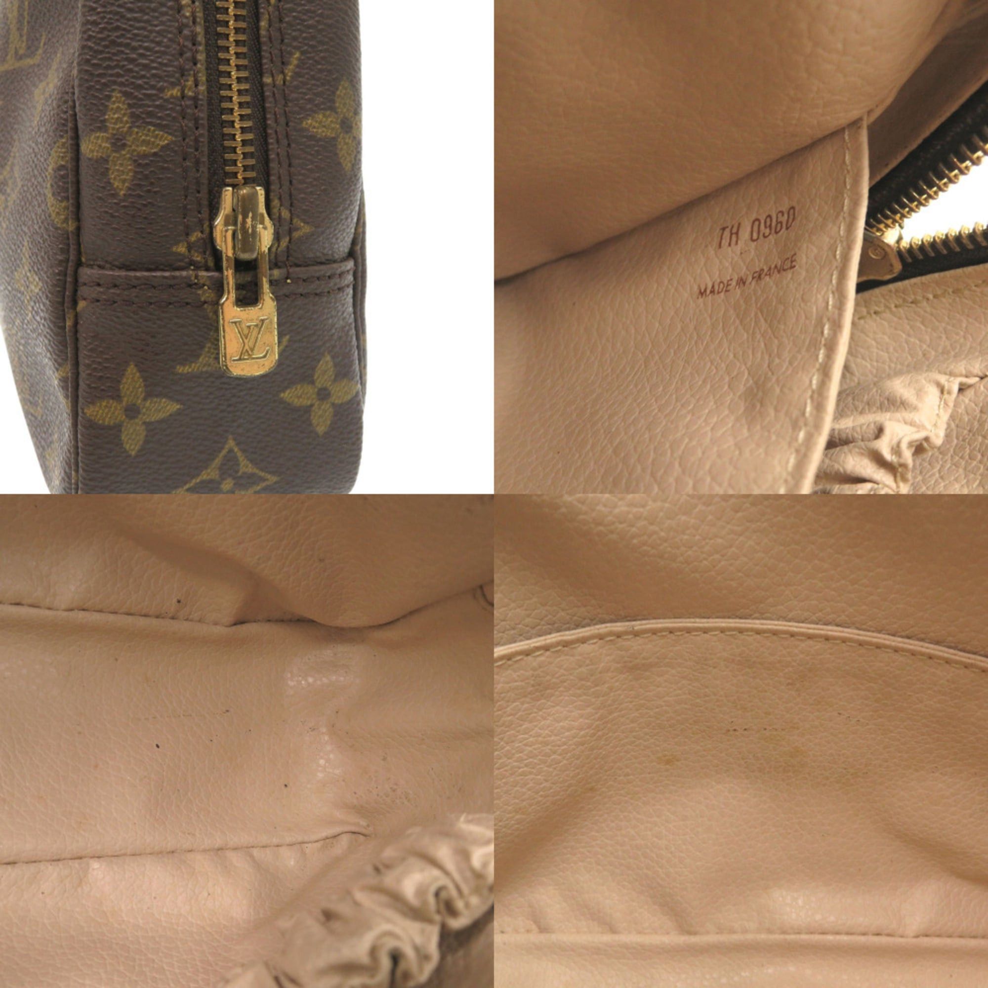 Louis Vuitton Louis Vuitton Trousses Toilette 23 Monogram M47524 Second Bag LV 1488 LOUIS VUITTON Size ONE SIZE - 7 Thumbnail