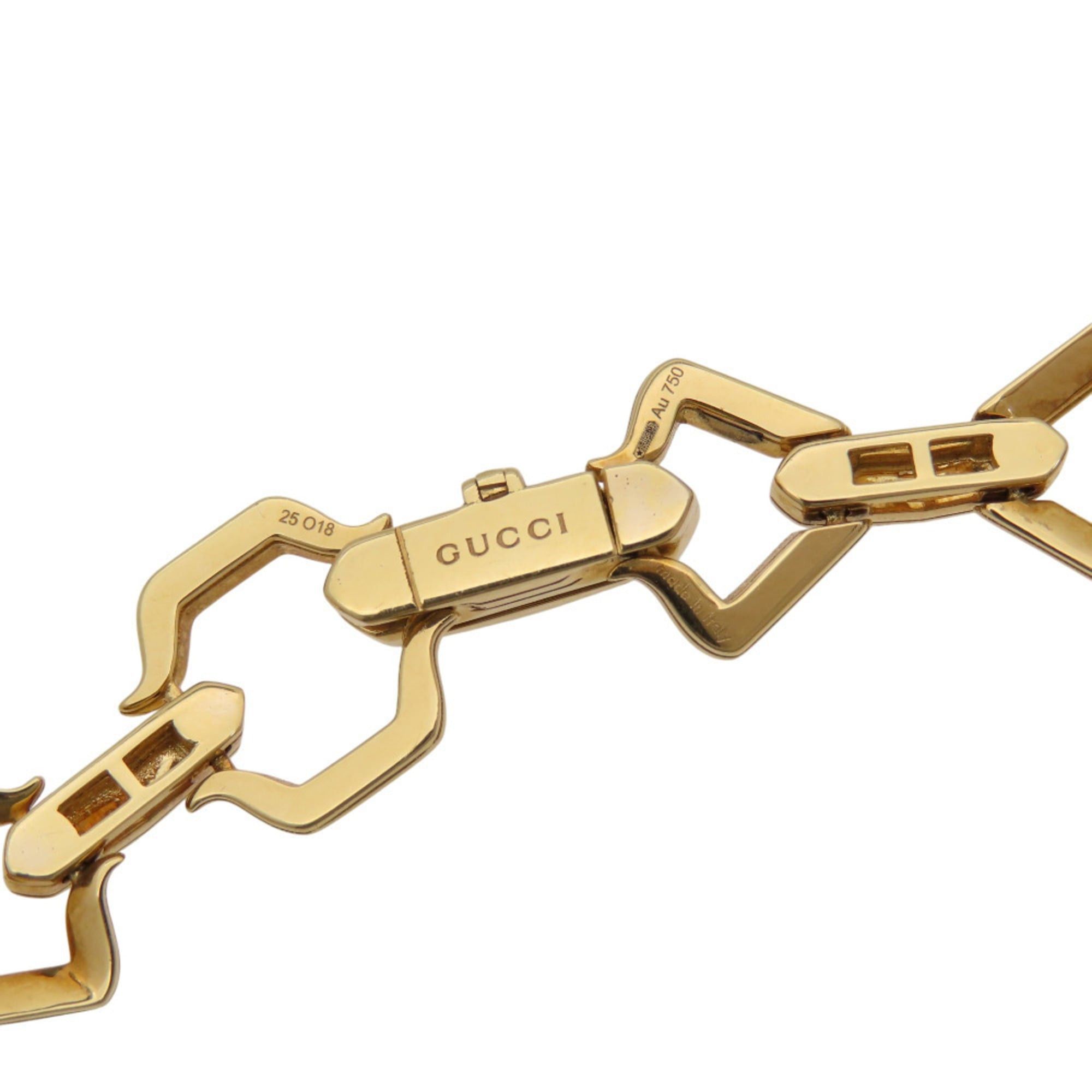 Gucci Excellent condition Gucci Horsebit 750YG Necklace, 18KYG Yellow Gold Jewelry Accessory, 0136GUCCI, Unisex Size ONE SIZE - 4 Thumbnail