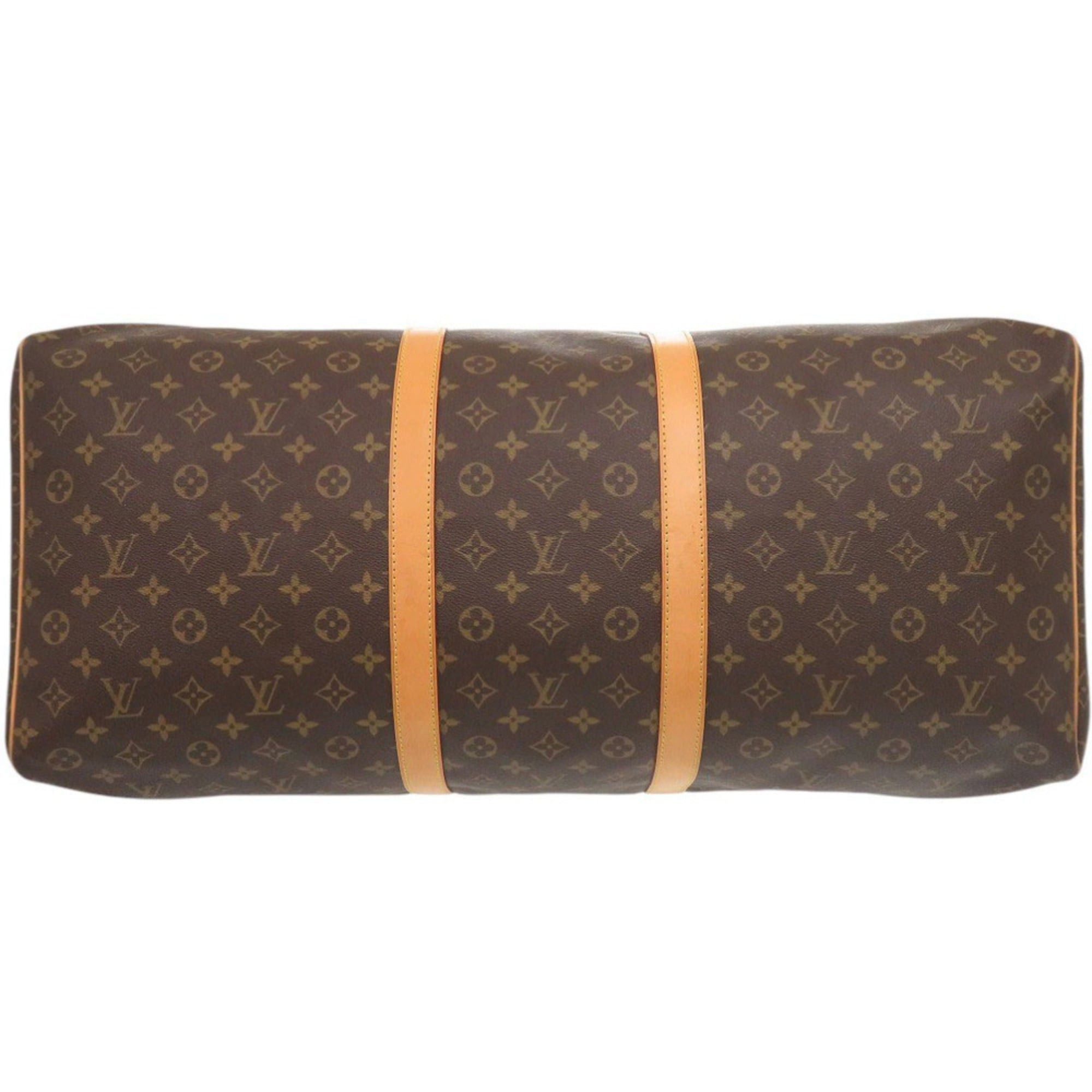 Louis Vuitton Excellent condition Louis Vuitton Keepall 60 Monogram M41422 Boston bag LV 1972 LOUIS VUITTON Size ONE SIZE - 3 Thumbnail