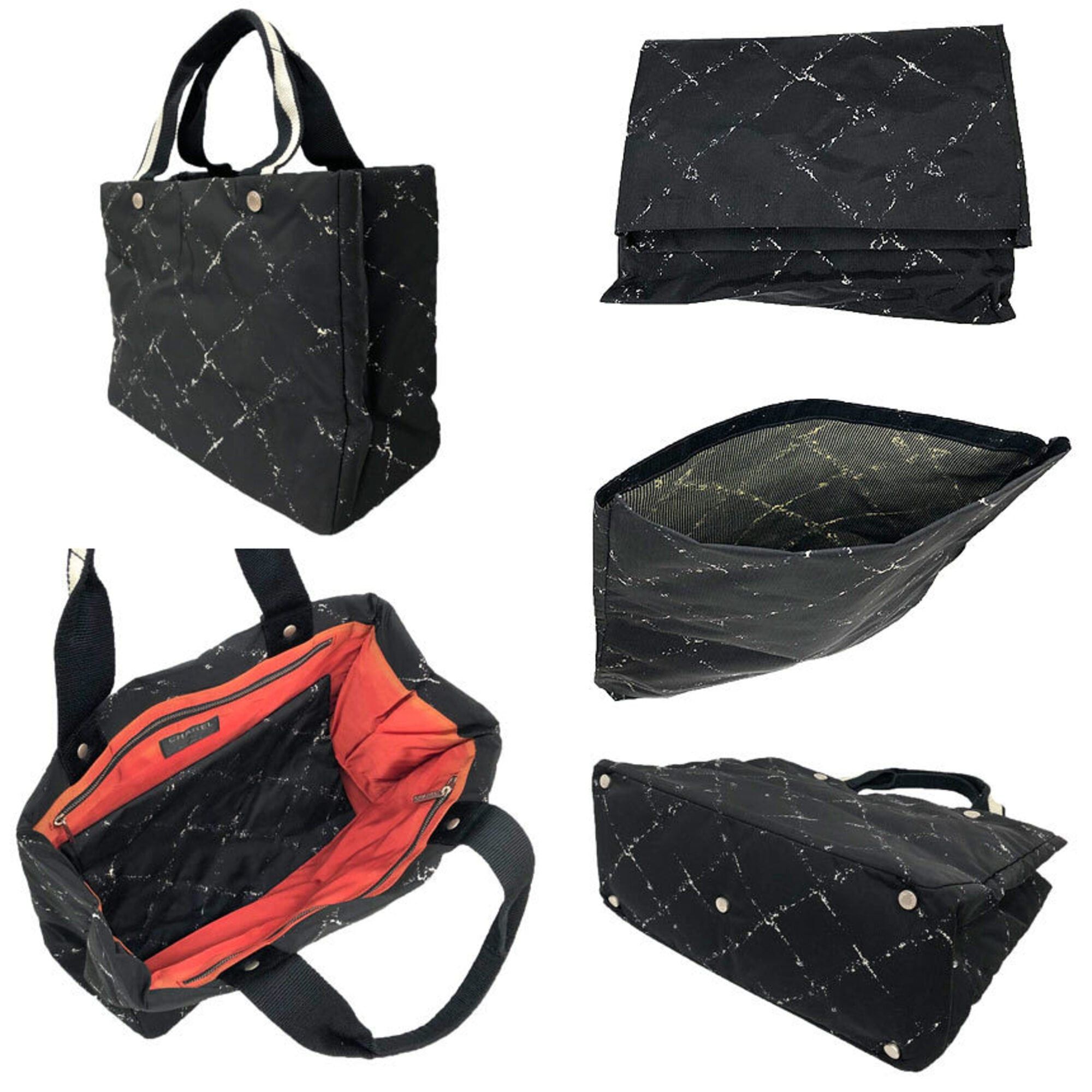 Chanel Chanel Travel Line Tote Bag MM Black (Old Women's) Size ONE SIZE - 2 Thumbnail