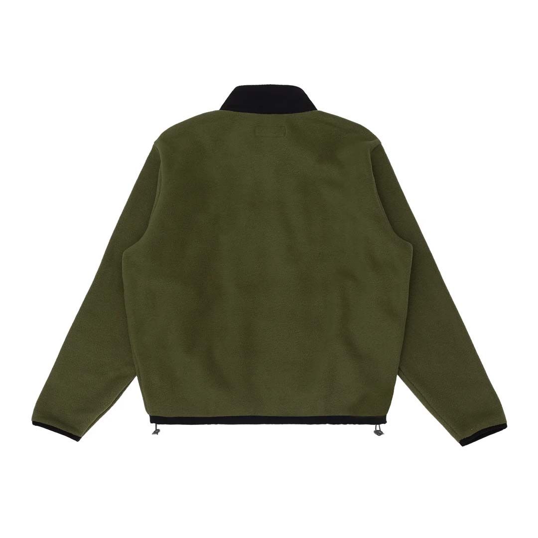 Sinclair Global Sinclair Olive Fleece Zip Up Jacket Size US XL / EU 56 / 4 - 2 Thumbnail