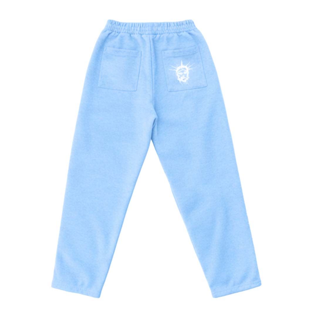 Other Floor 914 Studded Light Blue Sweatpants Size US 30 / EU 46 - 2 Thumbnail