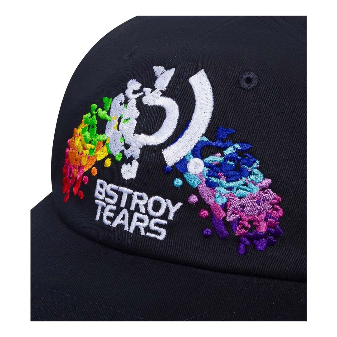 DENIM TEARS Bstroy Tears Rainbow Wreath Black Hat Size ONE SIZE - 3 Thumbnail