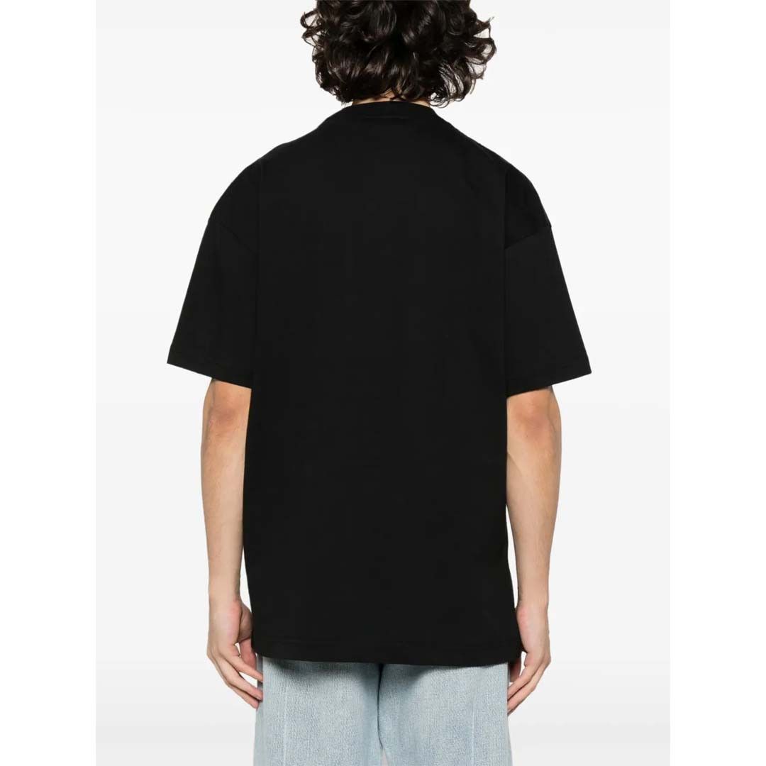 Palm Angels New York Monogram Spray Tee Black Size US XL / EU 56 / 4 - 2 Thumbnail