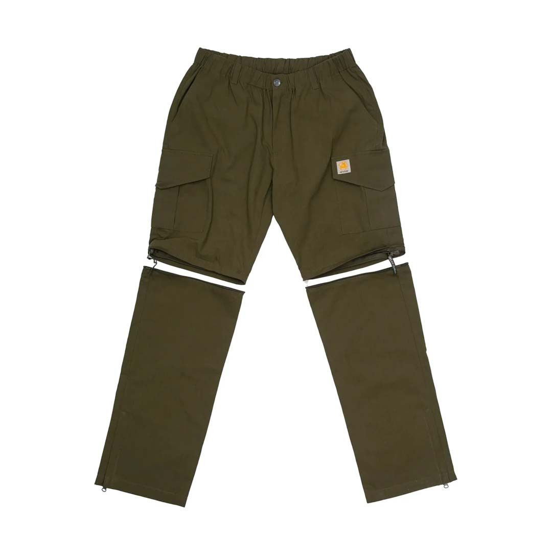 Sinclair Global Sinclair Convertible Cargo Pants Olive Green Size US 36 / EU 52 - 2 Thumbnail
