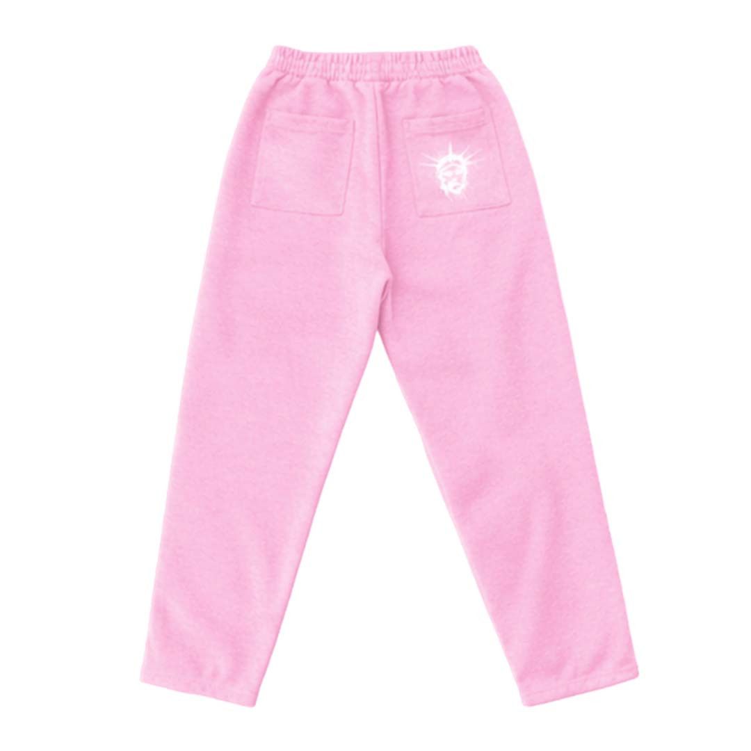 Other Floor 914 Studded Pink Sweatpants Size US 30 / EU 46 - 2 Thumbnail
