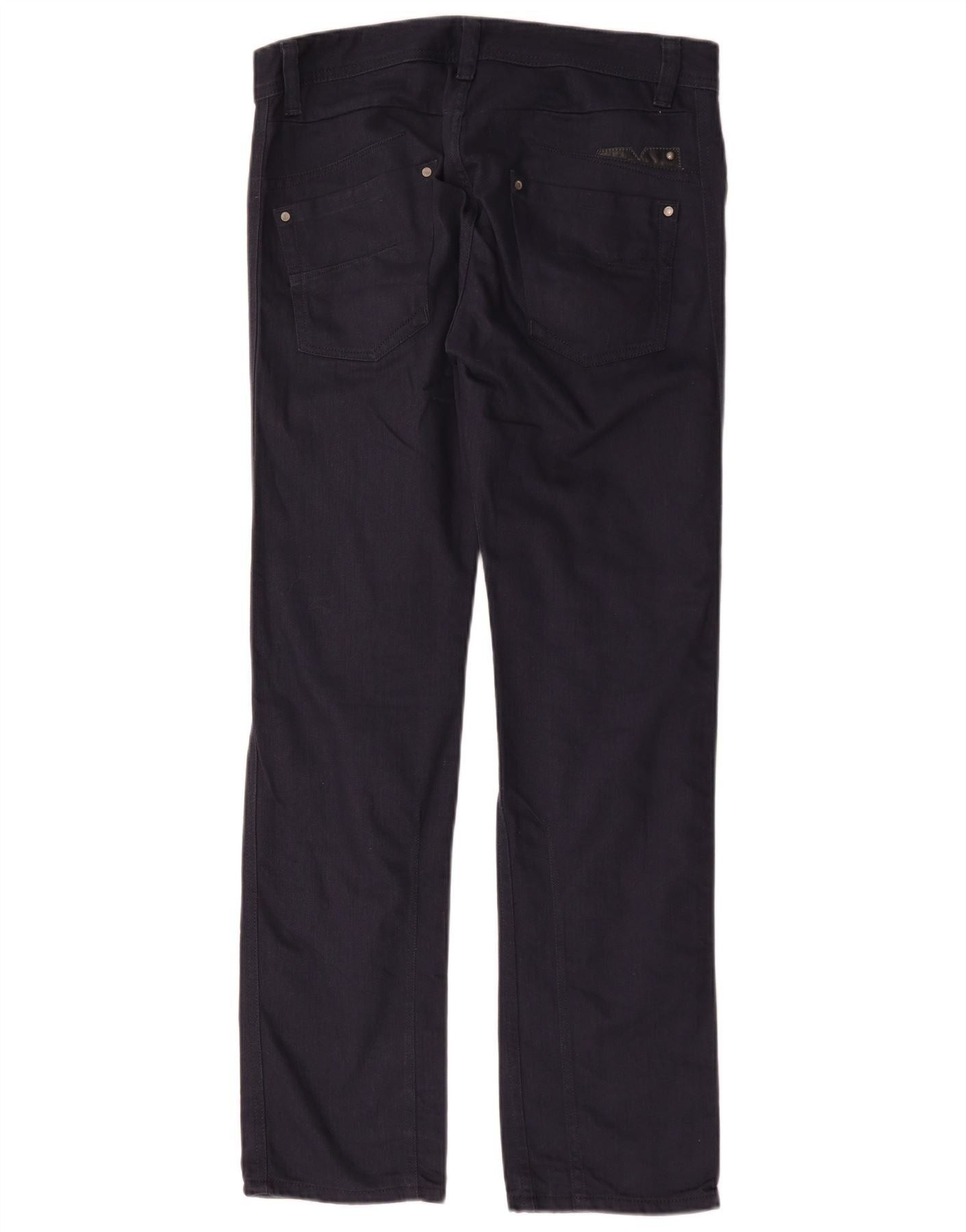Diesel Mens Darron Regular Slim Casual Trousers W32 L32 Navy Blue C Size US 32 / EU 48 - 2 Thumbnail