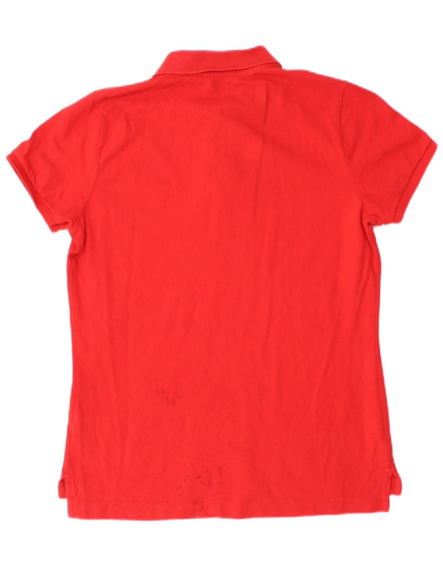 Ralph Lauren Mens The Skinny Polo Polo Shirt Large Red Cotton Size US L / EU 52-54 / 3 - 2 Thumbnail
