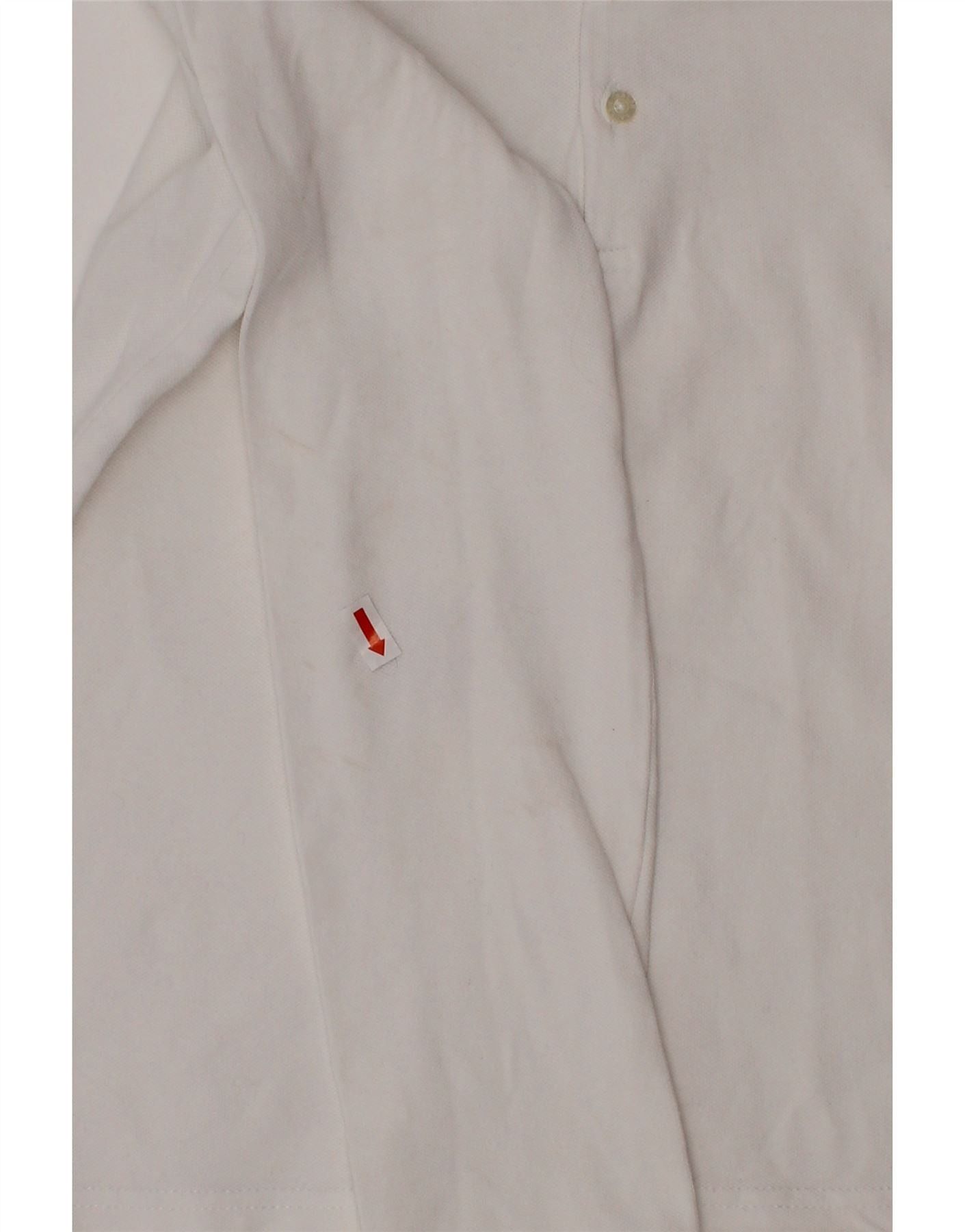 Polo Ralph Lauren Girls Polo Shirt 12-13 Years Large White Cotton Heart Size M / US 6-8 / IT 42-44 - 3 Thumbnail