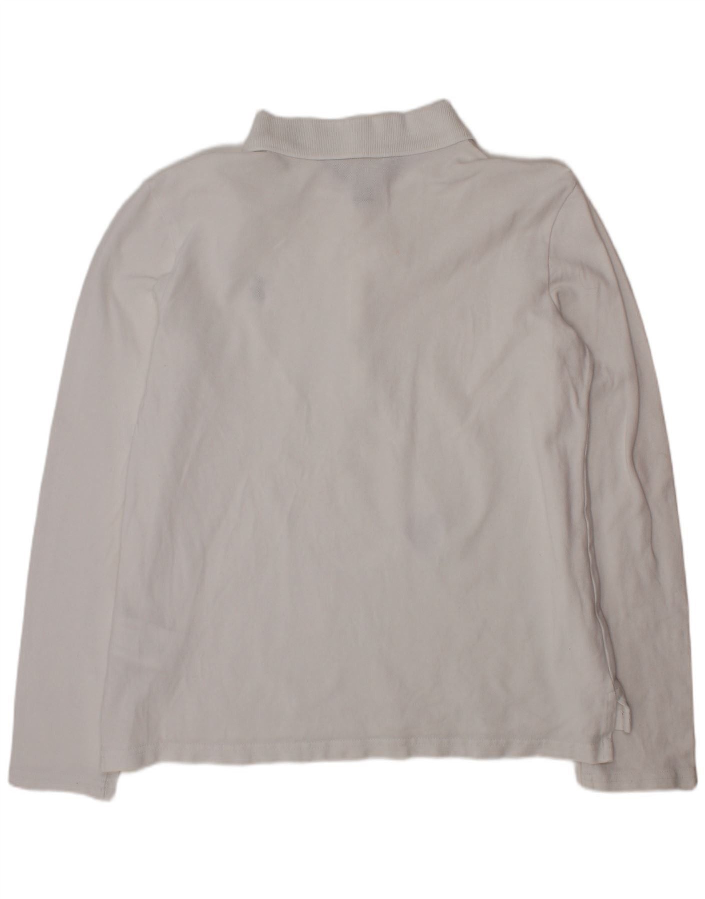 Polo Ralph Lauren Girls Polo Shirt 12-13 Years Large White Cotton Heart Size M / US 6-8 / IT 42-44 - 2 Thumbnail