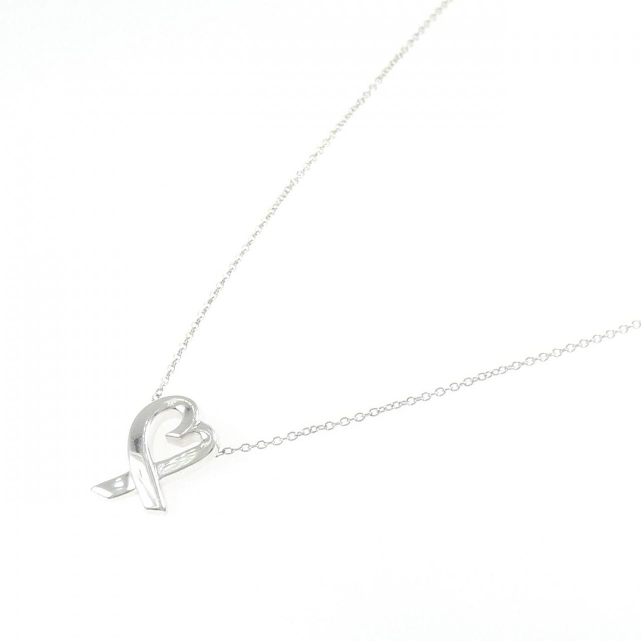 Tiffany & Co. Tiffany & Co. Tiffany & Co. Loving Heart 925 Silver Necklace Precious Metal Necklace 60022337 DUTY FREE for USA Size ONE SIZE - 2 Thumbnail