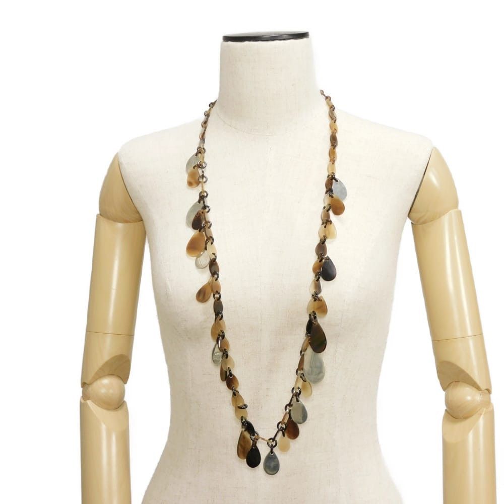 Hermes Hermes Hermes Teardrop Large Horn Necklace Others Necklace DUTY FREE for USA Size ONE SIZE - 4 Thumbnail