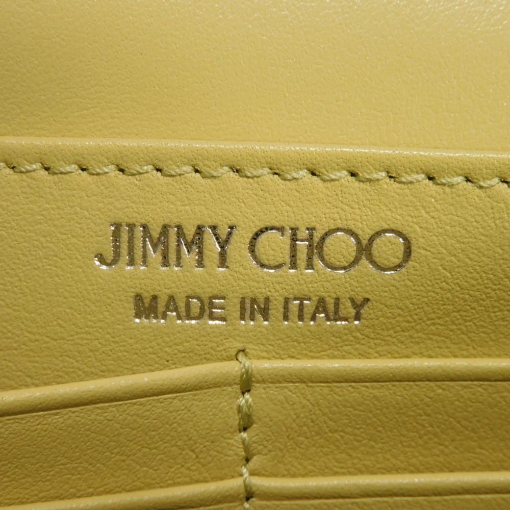 Jimmy Choo Jimmy Choo JIMMY CHOO PALACE Soft Grained Calf Leather Chain Wallet Shoulder Bag Leather Shoulder Bag PALACEUUF8866 DUTY FREE for USA Size ONE SIZE - 6 Thumbnail