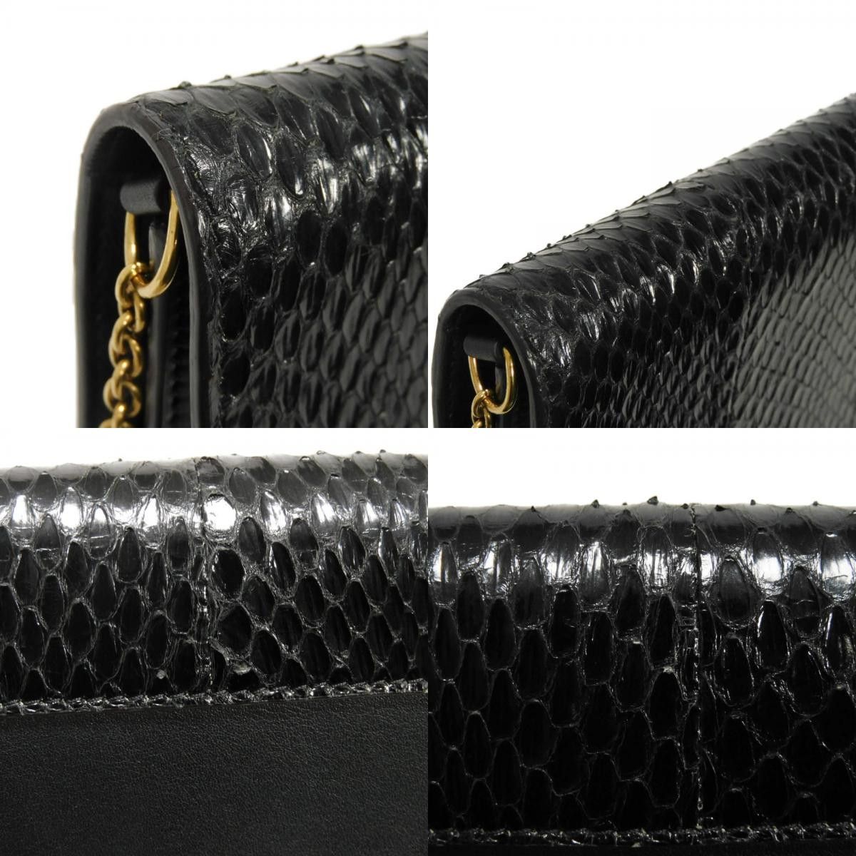 Celine Celine CELINE Chain Crossbody Lambskin Shoulder Bag Leather Shoulder Bag 105204 DUTY FREE for USA Size ONE SIZE - 17 Thumbnail