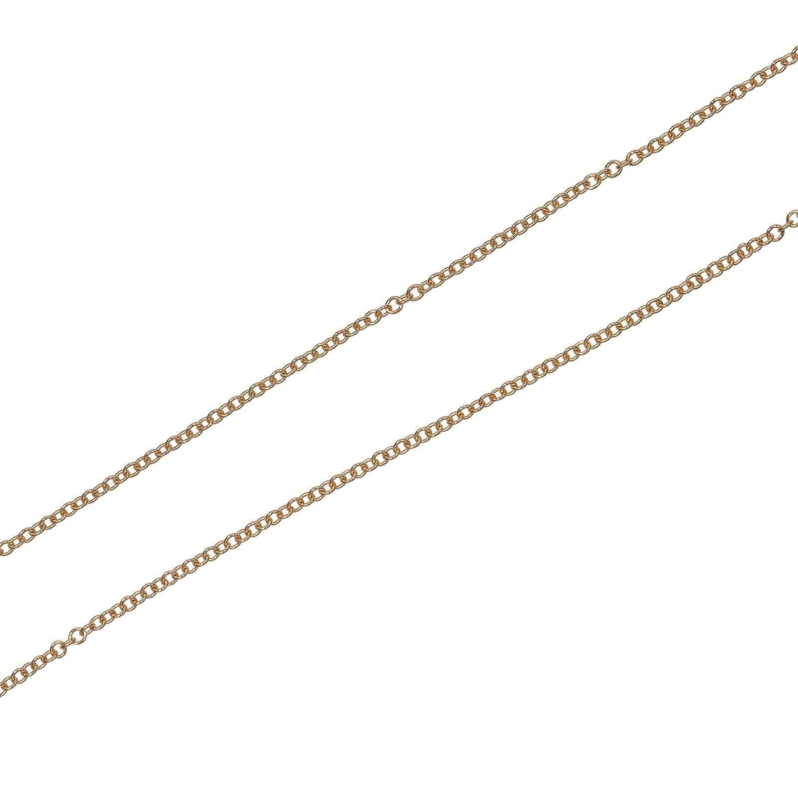 Tiffany & Co. Tiffany & Co. Tiffany & Co. T Smile Au750 Necklace Precious Metal Necklace DUTY FREE for USA Size ONE SIZE - 7 Thumbnail
