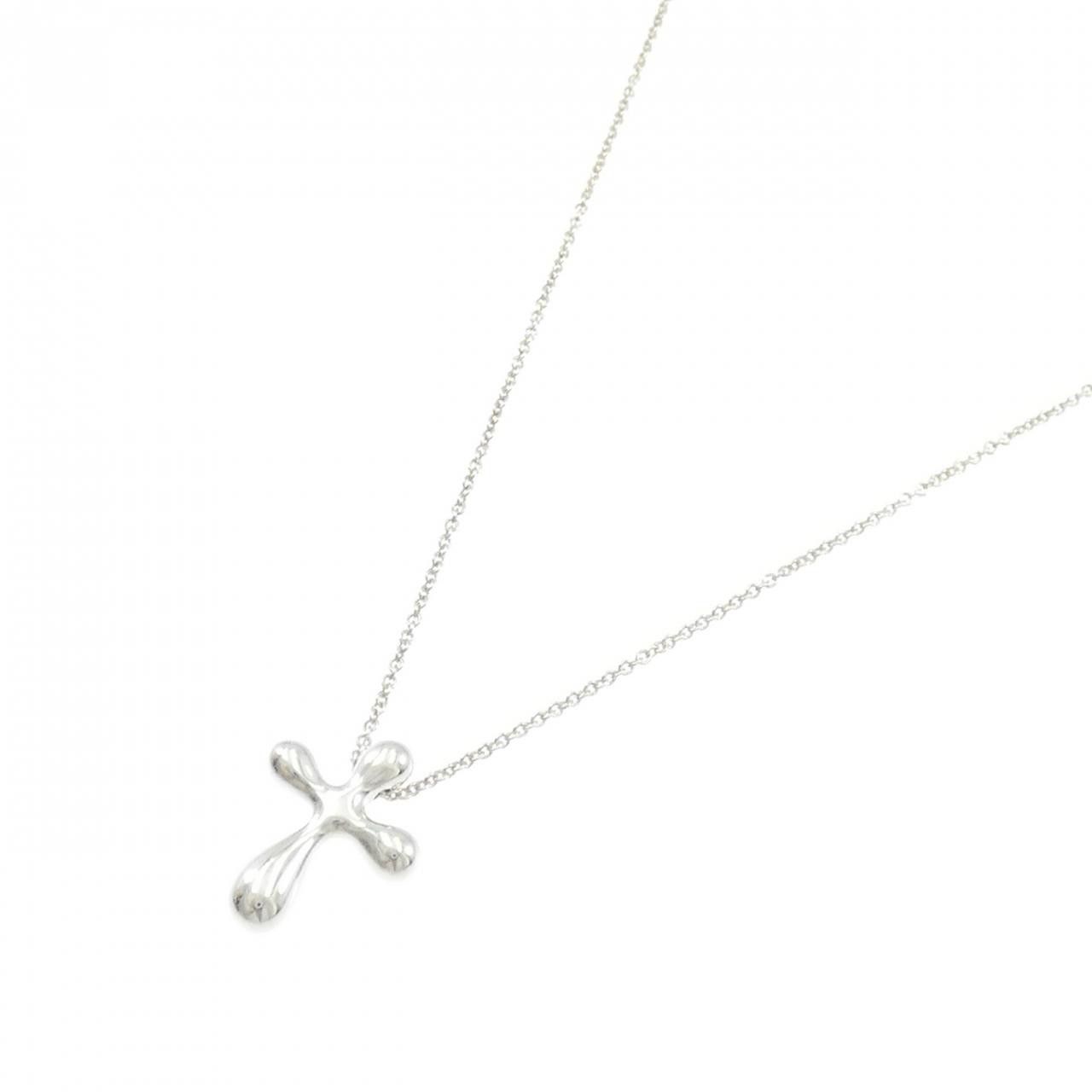 Tiffany & Co. Tiffany & Co. Tiffany 925 Silver Cross Necklace Precious Metal Necklace DUTY FREE for USA Size ONE SIZE - 2 Thumbnail