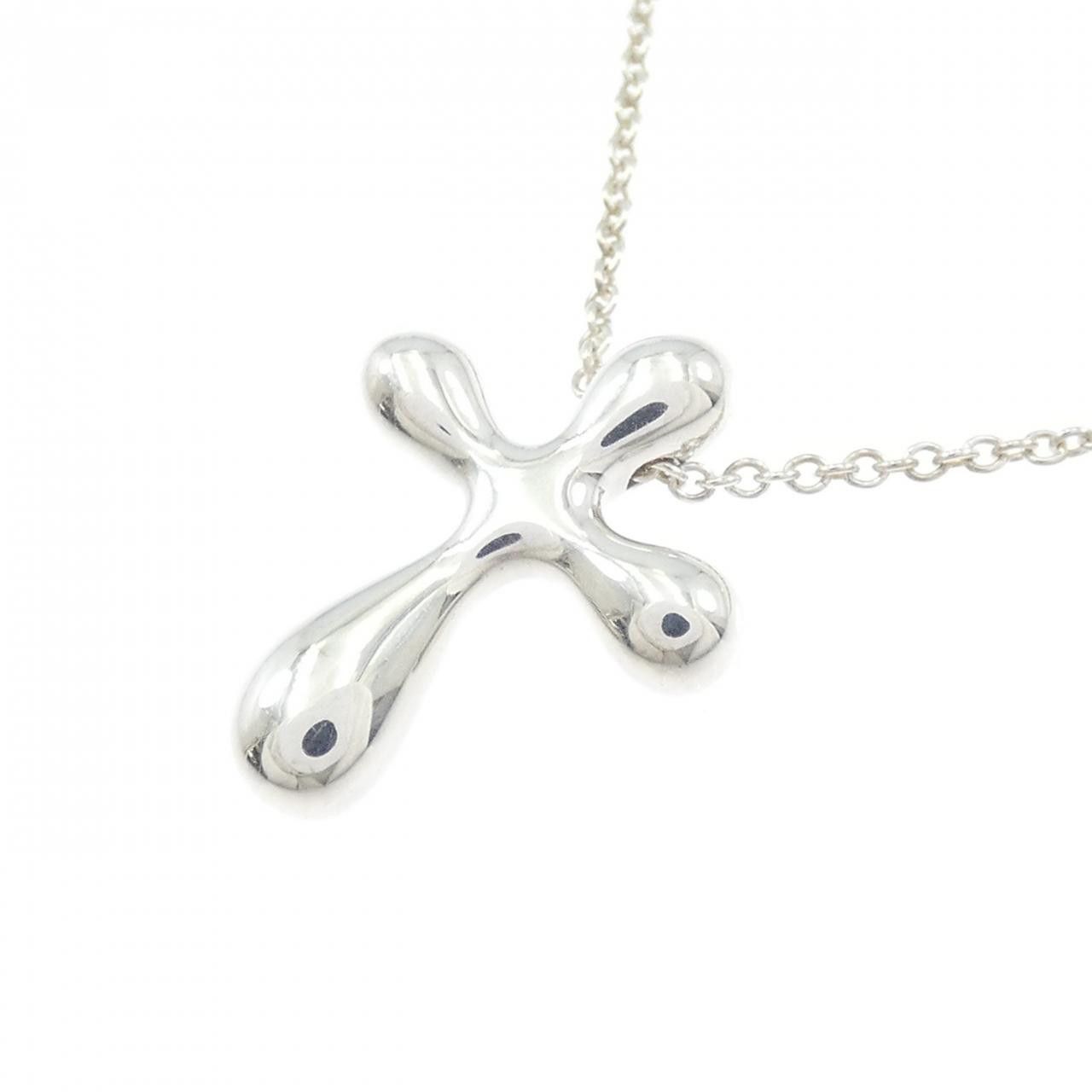 Tiffany & Co. Tiffany & Co. Tiffany 925 Silver Cross Necklace Precious Metal Necklace DUTY FREE for USA Size ONE SIZE - 3 Thumbnail