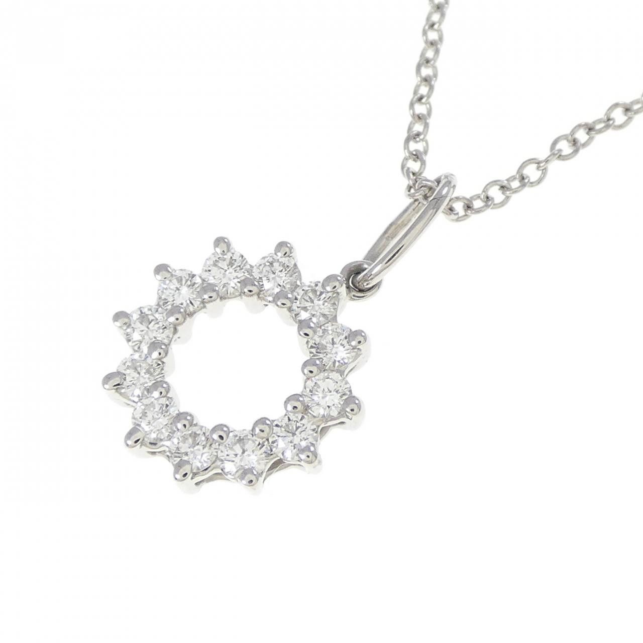 Tiffany & Co. Tiffany & Co. Tiffany Open Circle Mini Platinum Necklace Precious Metal Necklace 67124782 DUTY FREE for USA Size ONE SIZE - 3 Thumbnail