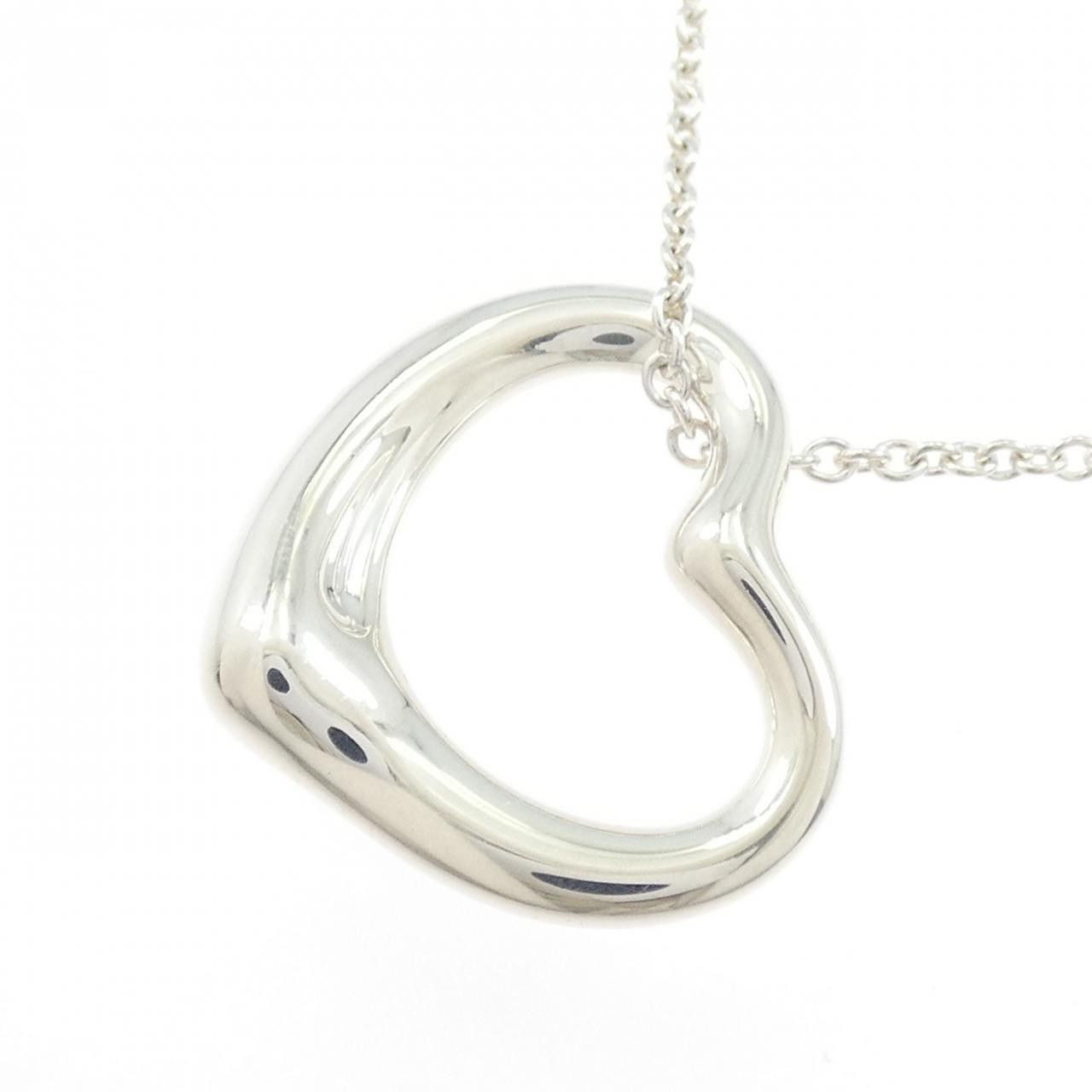 Tiffany & Co. Tiffany & Co. Tiffany Open Heart 925 Silver Necklace Precious Metal Necklace 60020474 DUTY FREE for USA Size ONE SIZE - 3 Thumbnail