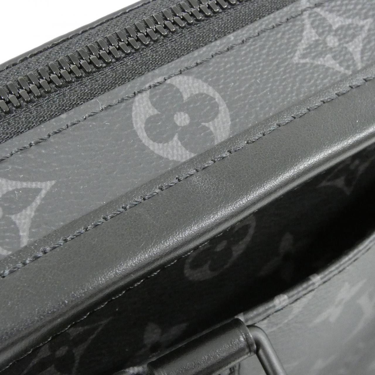 Louis Vuitton Louis Vuitton Louis Vuitton Soft Trunk Briefcase Monogram Eclipse Briefcase Textile Business Bag M44952 DUTY FREE for USA Size ONE SIZE - 6 Thumbnail